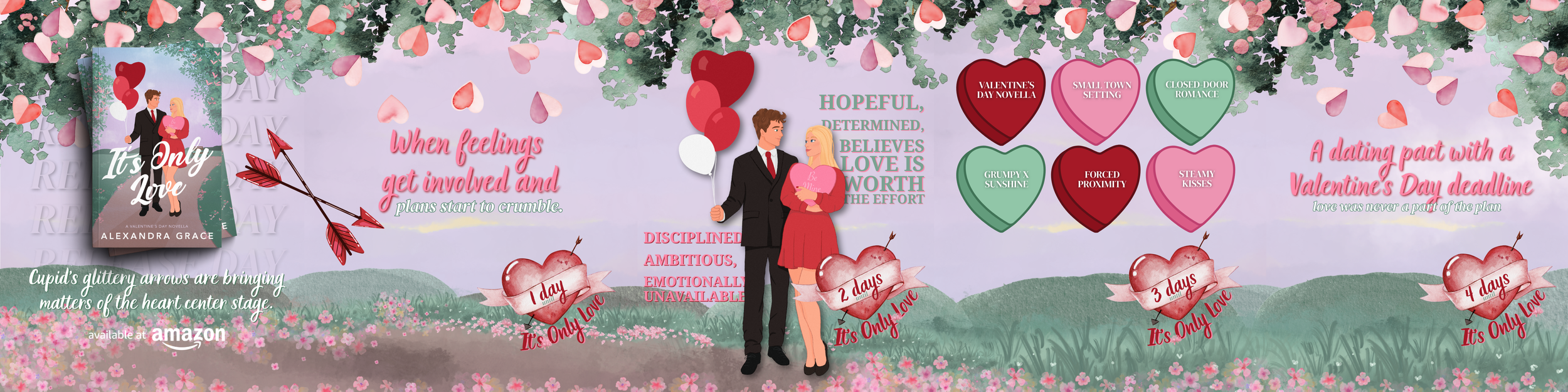 Alexandra Grace - It's Only Love countdown graphics included in Tornado Package