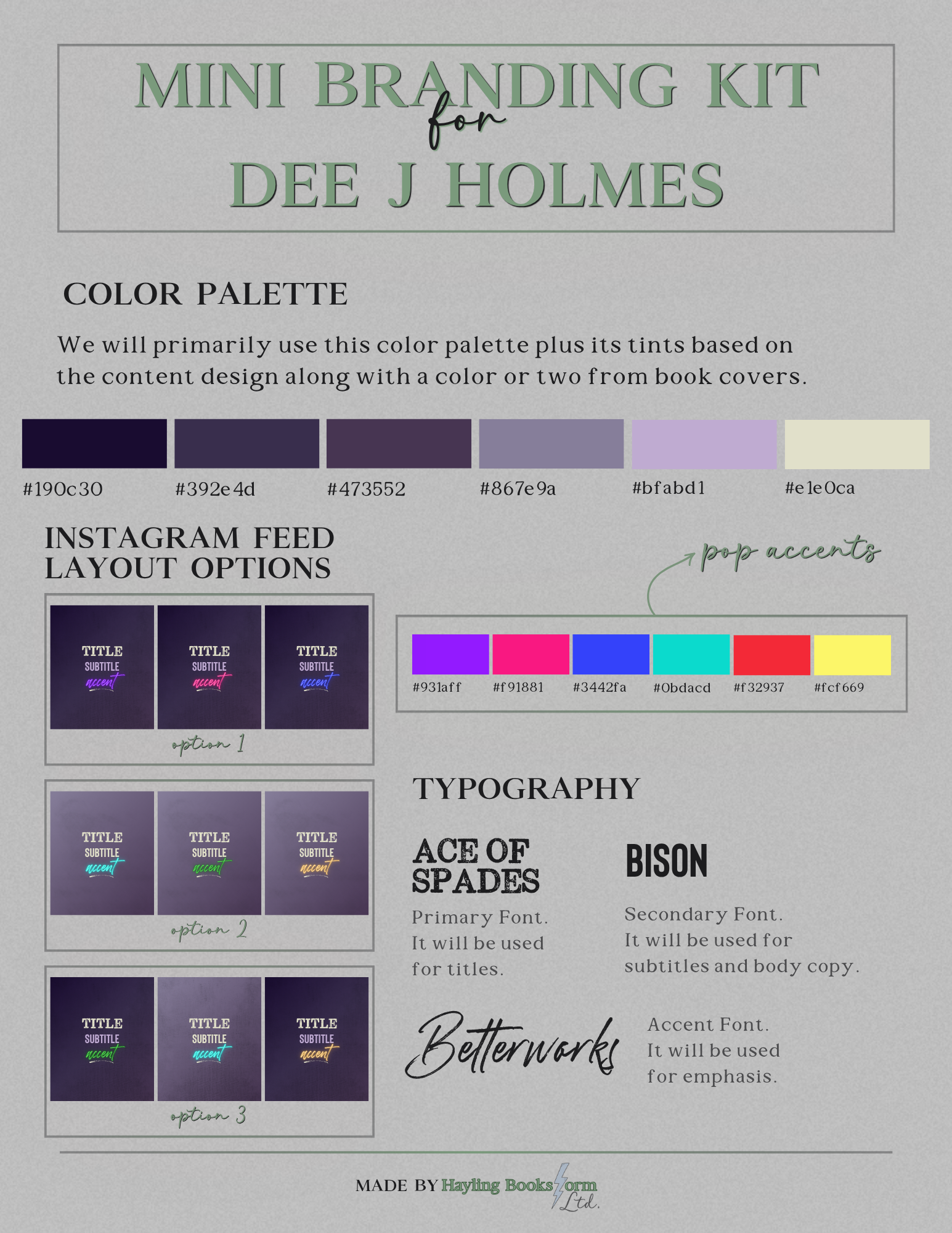 Dee J Holmes Social Media Branding