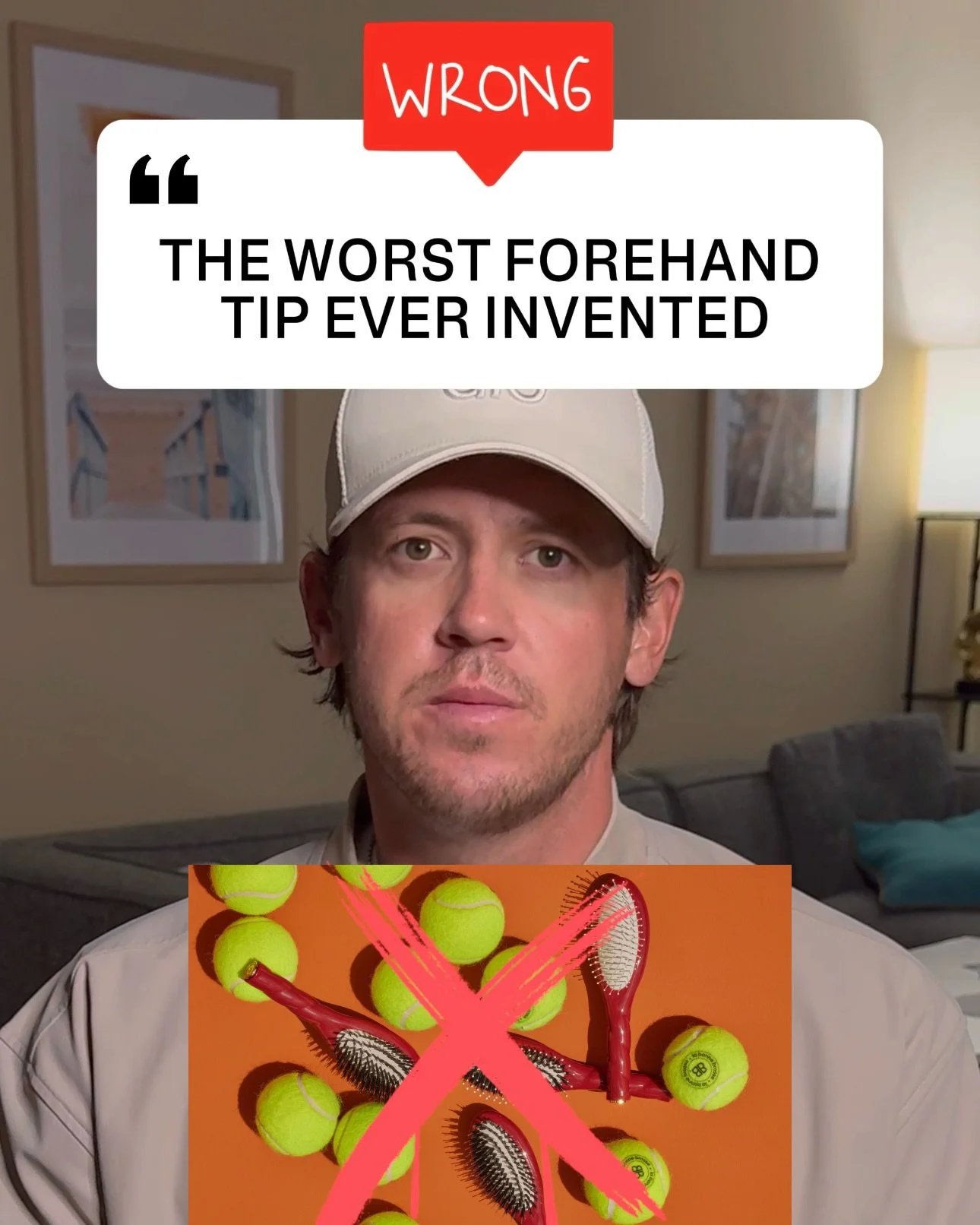Stop brushing.
Start driving.
The pros don&rsquo;t brush the ball &mdash; they drive through it. The finish is a byproduct, not the goal.
Comment FIX for the full breakdown.