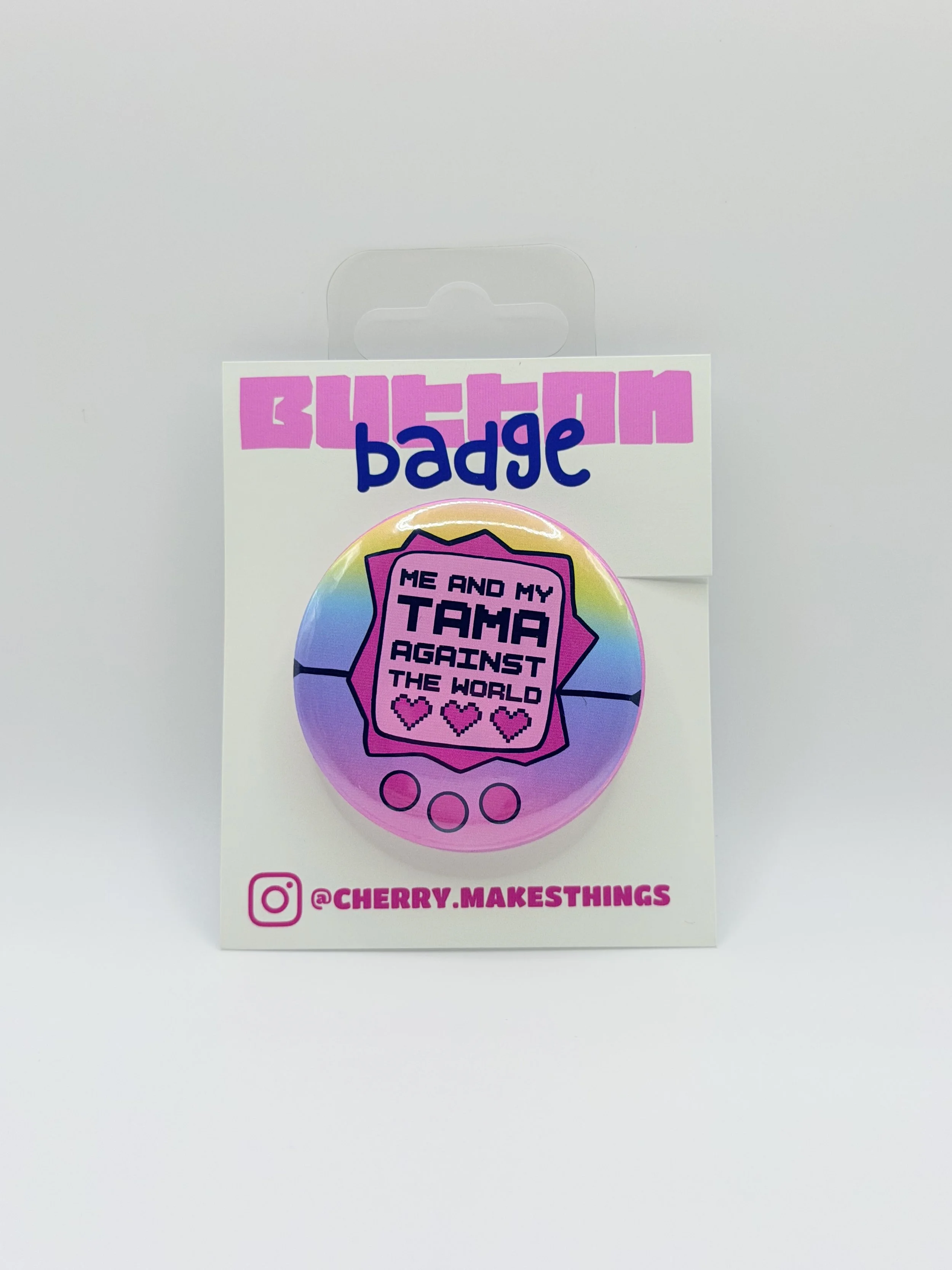 TAMA button badge