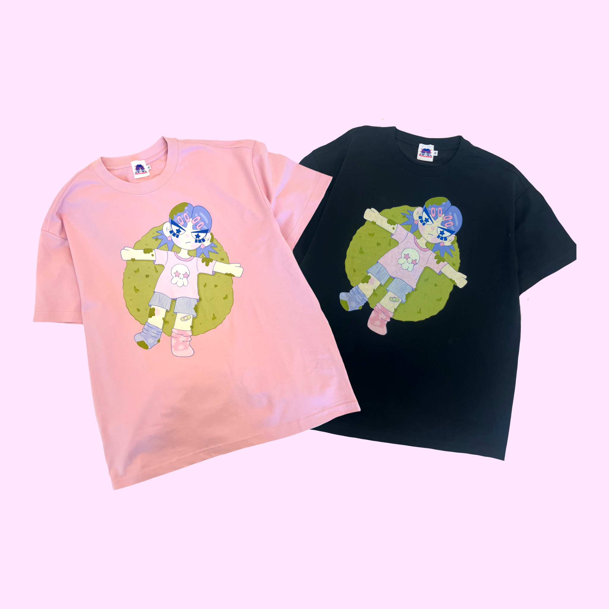 'OVER GROWN'  RELAXED FIT TSHIRT