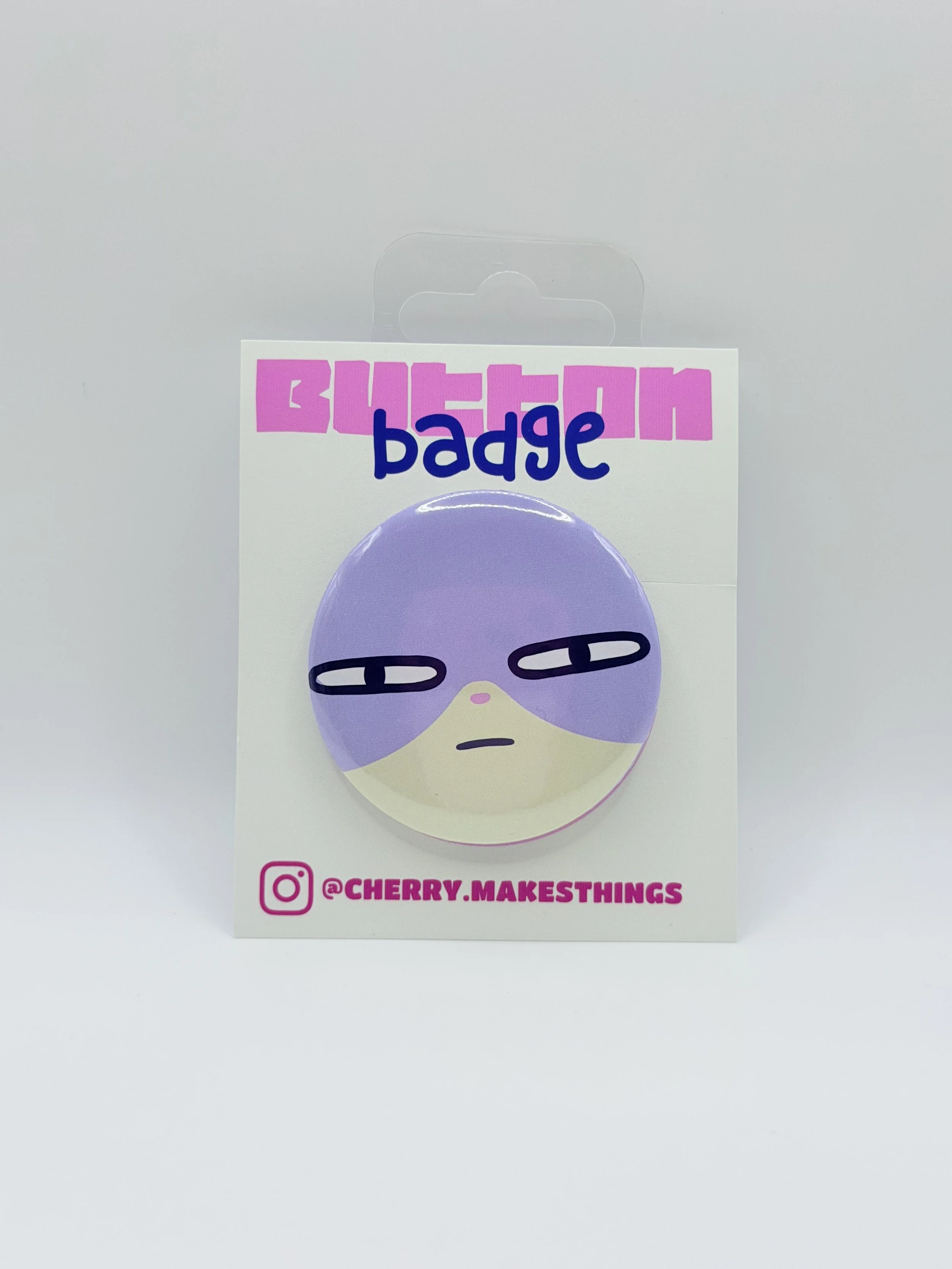 MOON (OC) button badge