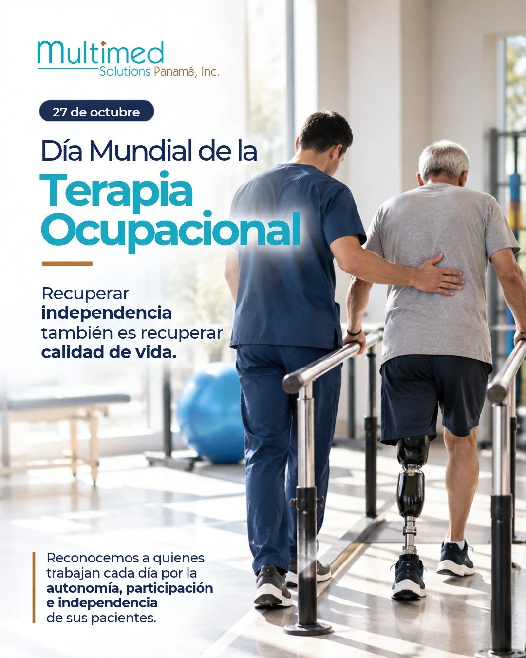 Hay actividades que parecen peque&ntilde;as&hellip; hasta que necesitas aprender a hacerlas nuevamente. 💙
La terapia ocupacional ayuda a las personas a desarrollar, recuperar o adaptar habilidades necesarias para participar con mayor independencia e