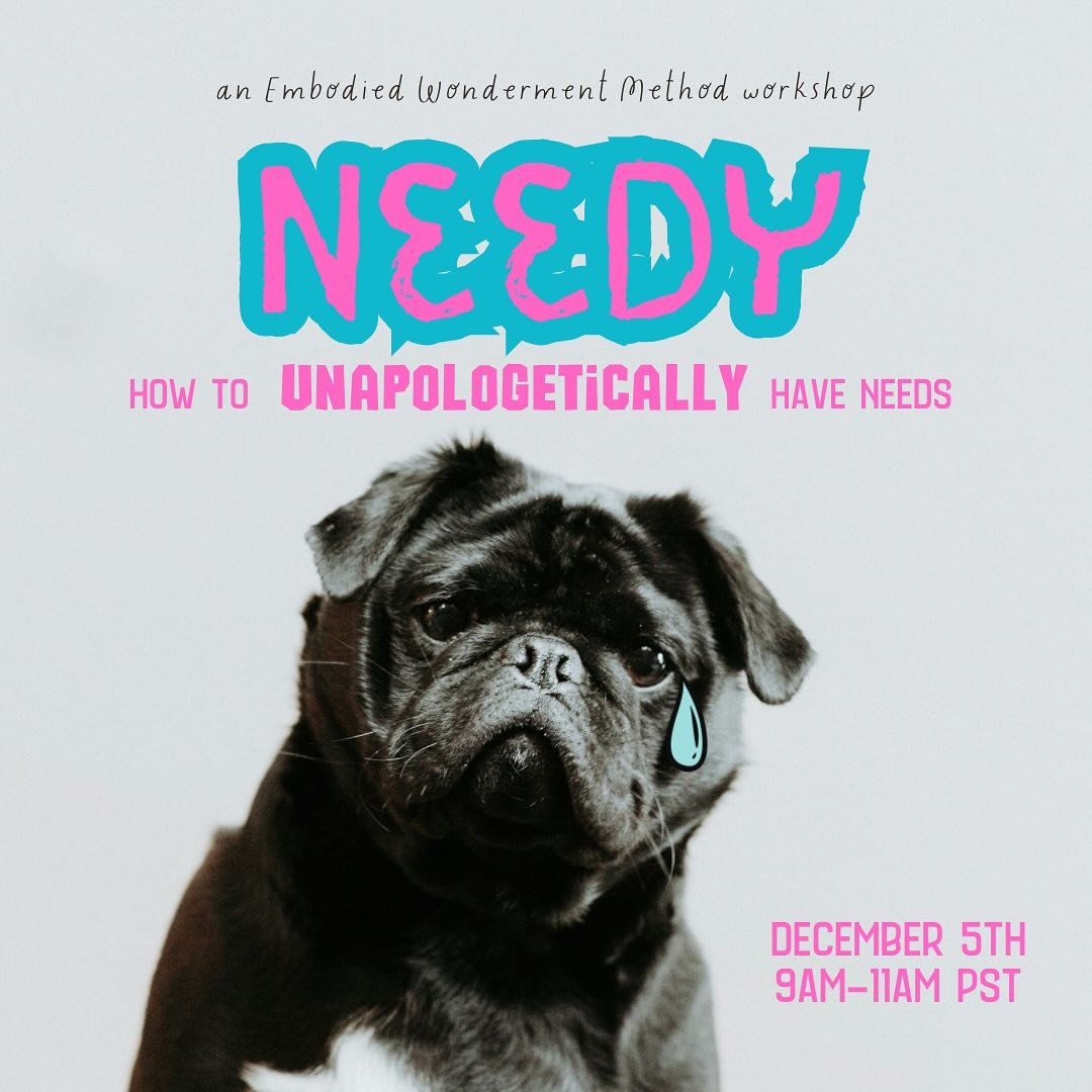 What if gaining the capacity to advocate for our needs only made us more powerful? Let&rsquo;s challenge the view that having needs is some kind of weakness. We are human, therefore we have needs. Period.

Join us and experience how knowing and ownin