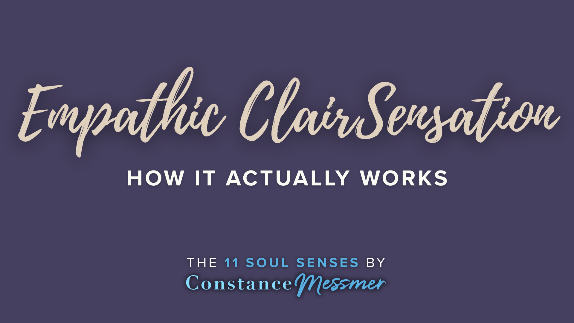 What is Empathic ClairSensation?