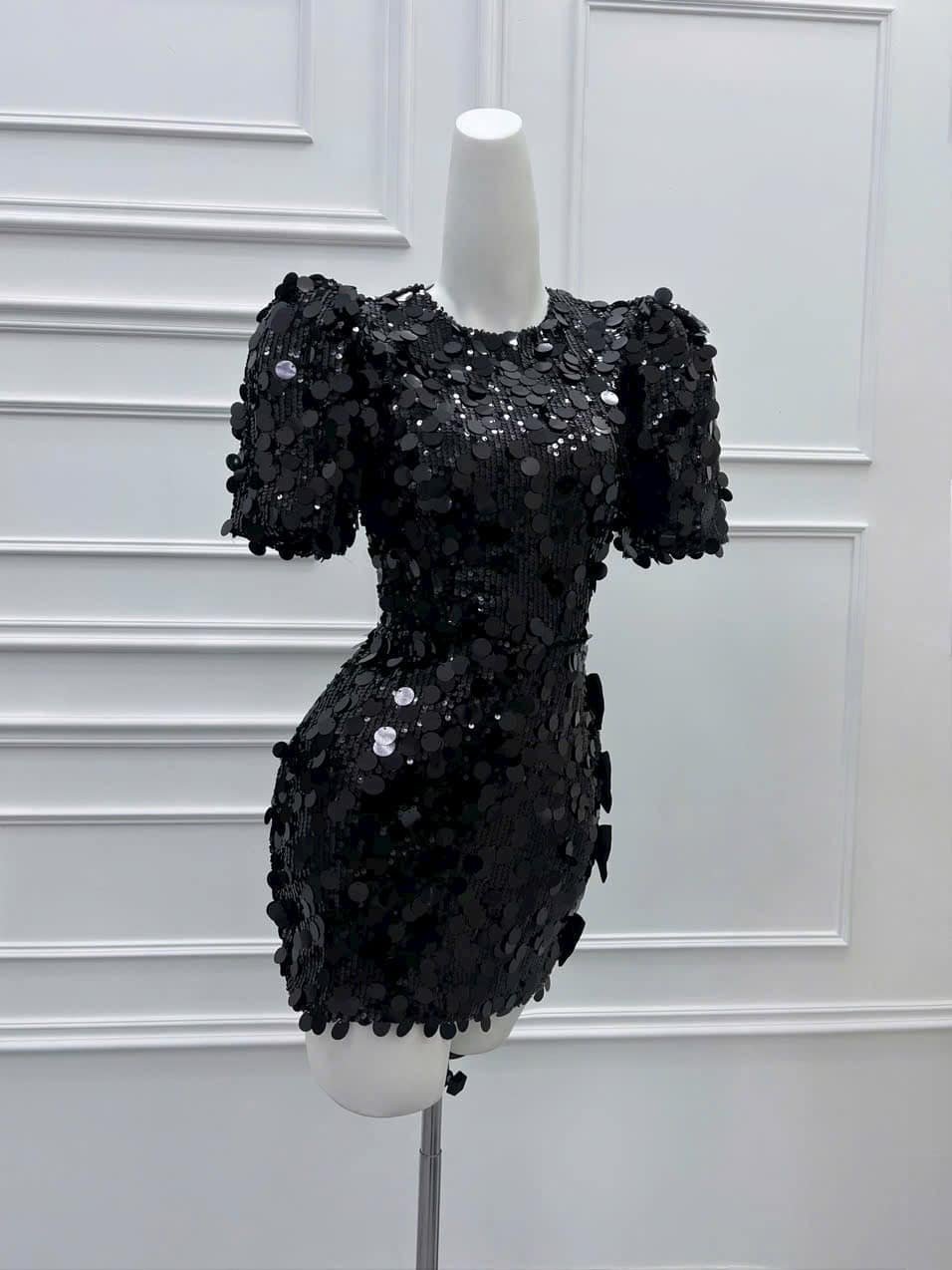 Glistening designated dress