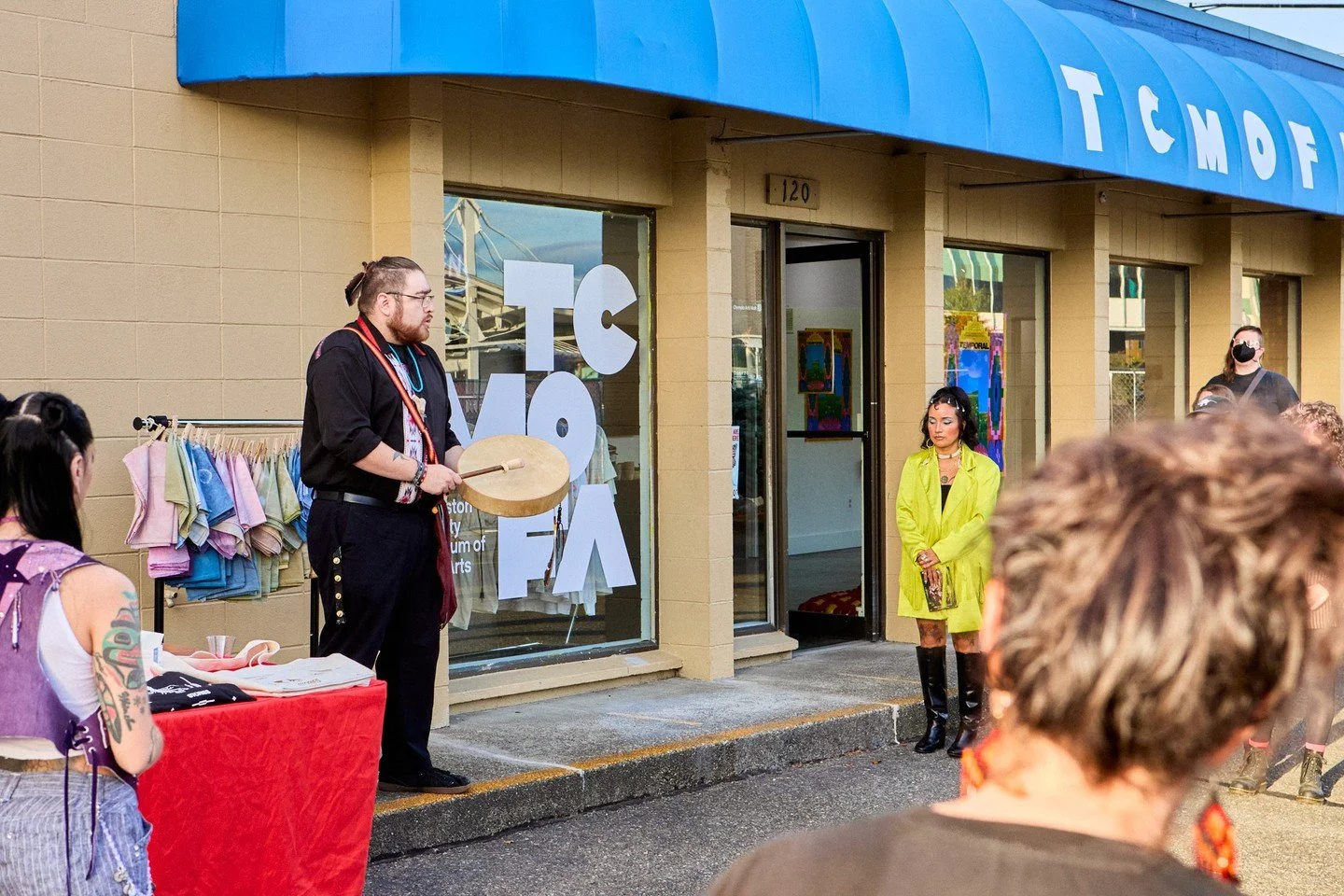 Today (and every day) is indigenous peoples day and we wanted to acknowledge that Thurston County Museum of Fine Arts takes place on the ancestral lands of the Steh-Chass band of the Squaxin Island Tribe and Nisqually Indian Tribe, who have been stew