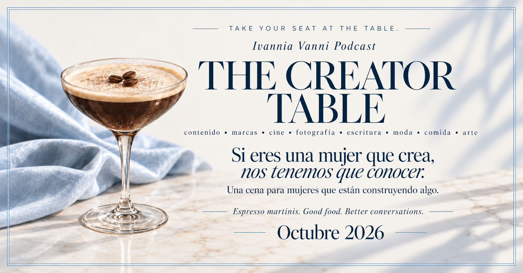 THE CREATOR TABLE