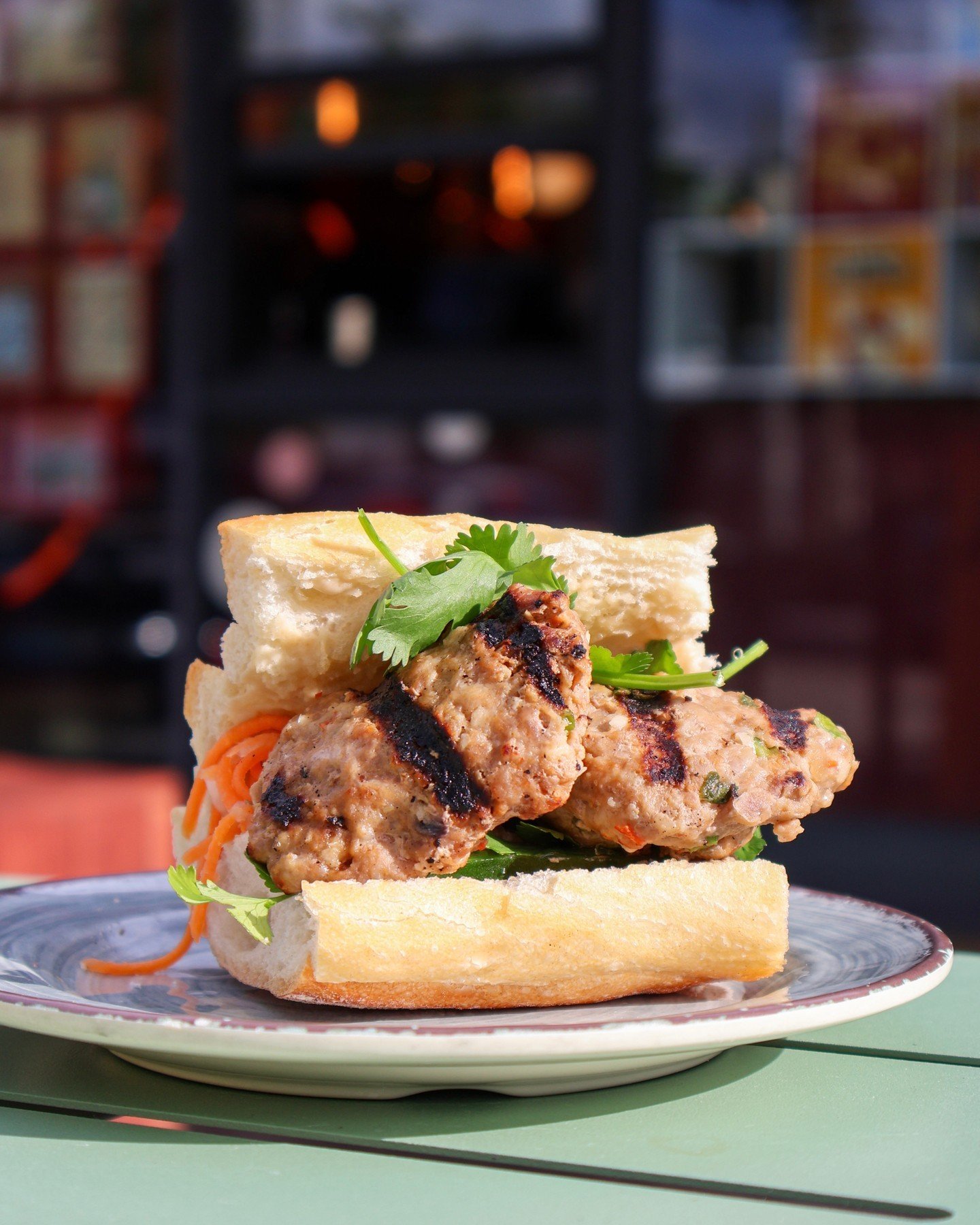 another happy hour exclusive, our mini lemongrass sausage banh mi 🤤 see you at 3 pm!

*friendly reminder: all the details on our specials &amp; deals can be found in our story highlights! #trananmiami