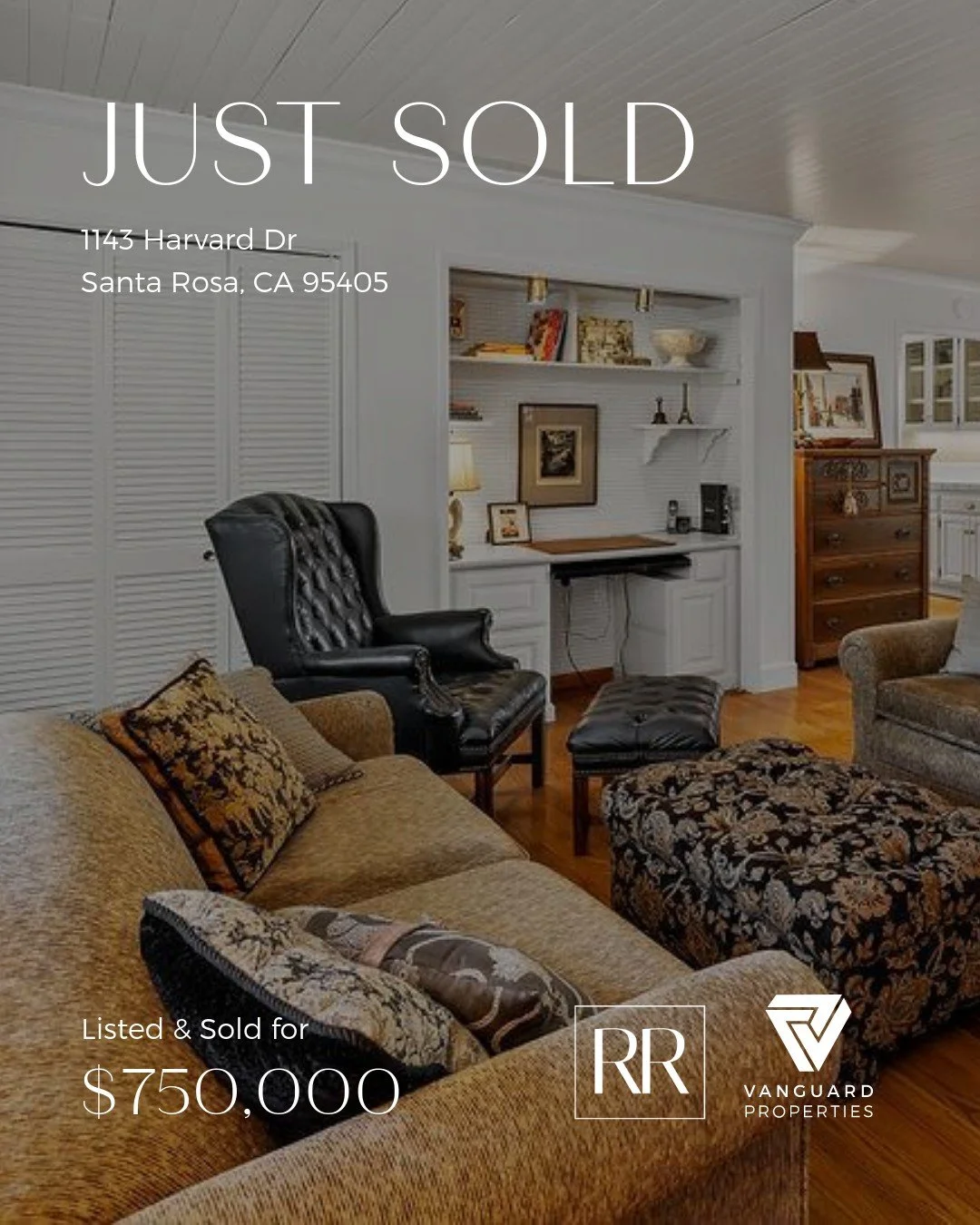 🏠 Another One SOLD!
1143 Harvard Dr, Santa Rosa &mdash; listed and sold for $750,000 with happy clients ready for their next chapter!
Want results like this? Let&rsquo;s connect.

#SantaRosaHomes #RealEstateWin #SoldFast #HappyClients #SantaRosaReal