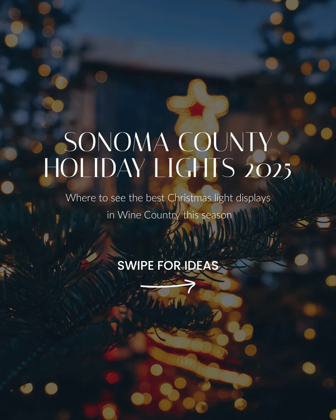 🎄✨ Sonoma County&rsquo;s Christmas Lights Are Pure Magic! ✨🌟
Ready to make this holiday season unforgettable? We&rsquo;ve rounded up the must-see Christmas light displays across Santa Rosa, Healdsburg, Occidental &amp; beyond &mdash; from magical r
