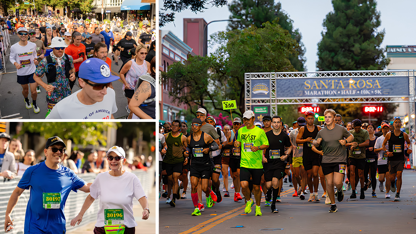Upcoming Event: Santa Rosa Marathon, Half Marathon, 10K, and 5K