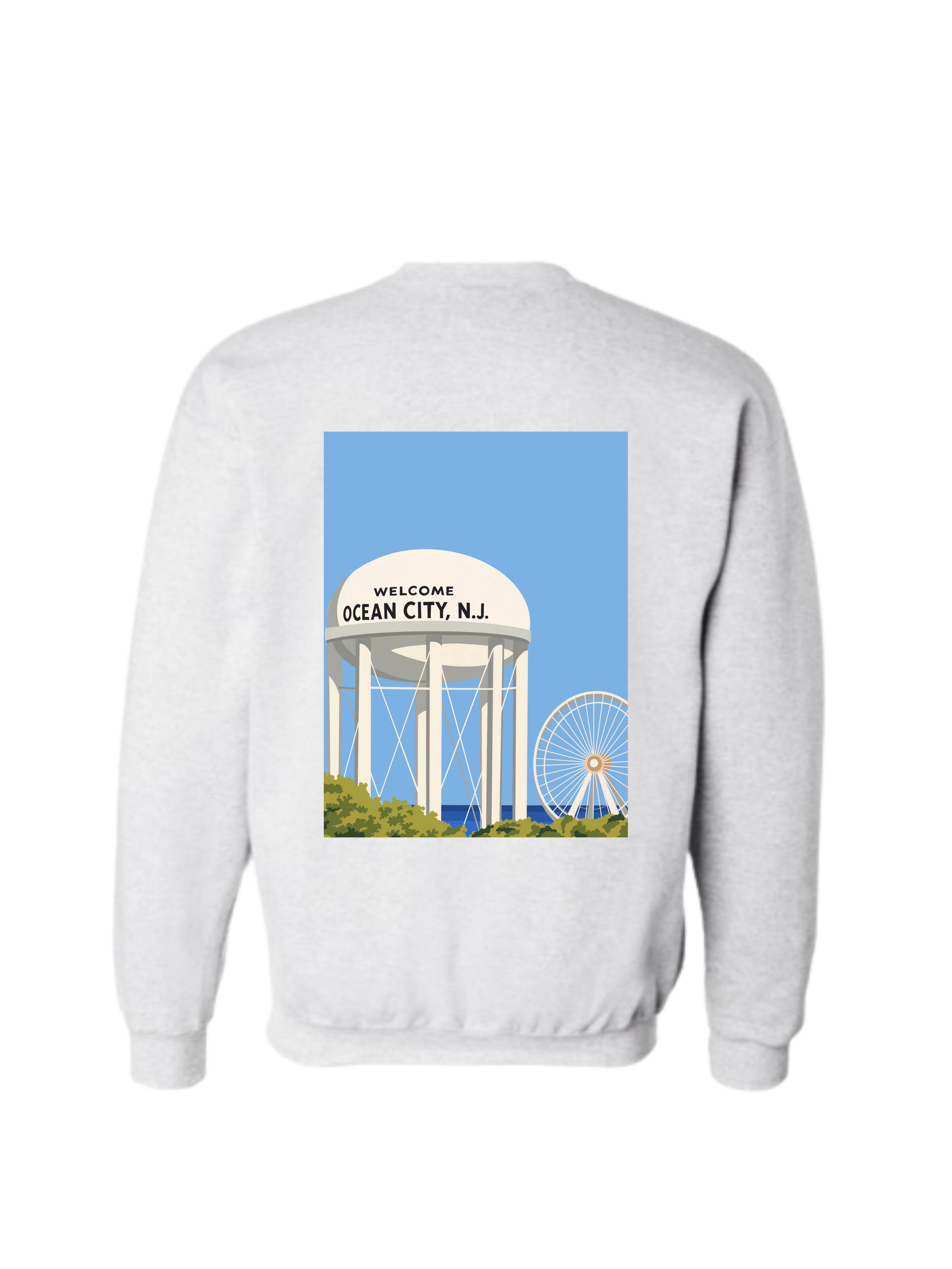 Ocean City Crewneck Sweatshirt