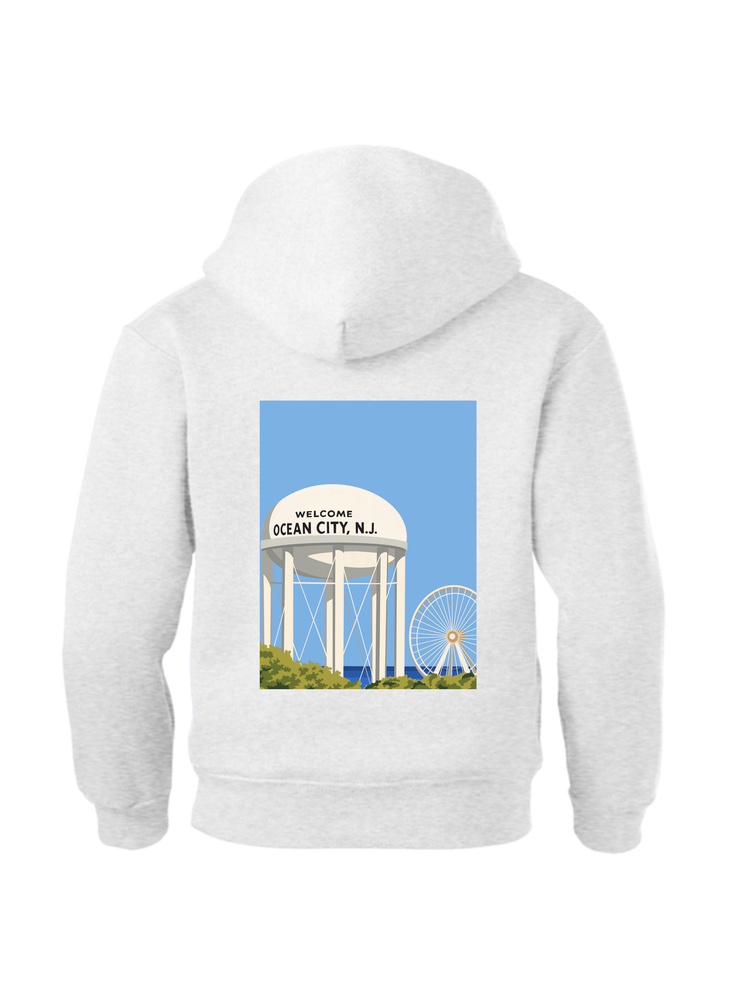 Ocean City Hooded Sweatshirt