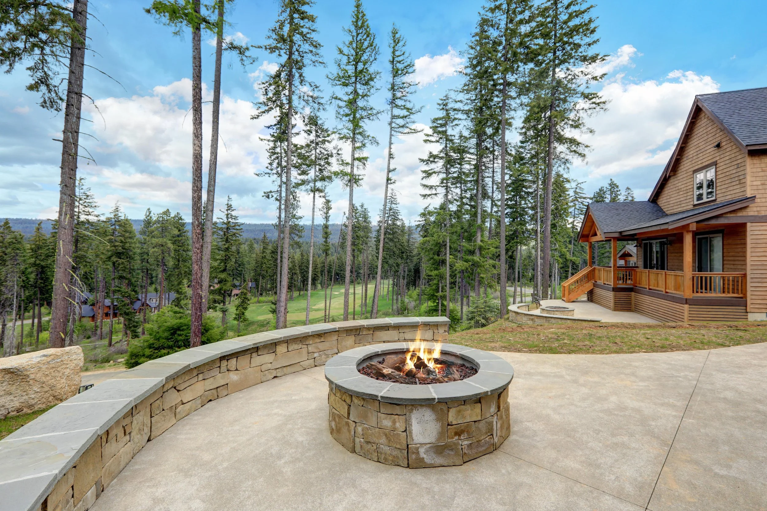 Outdoor fireplace in Denville, Randolph, and Mendham Township, NJ