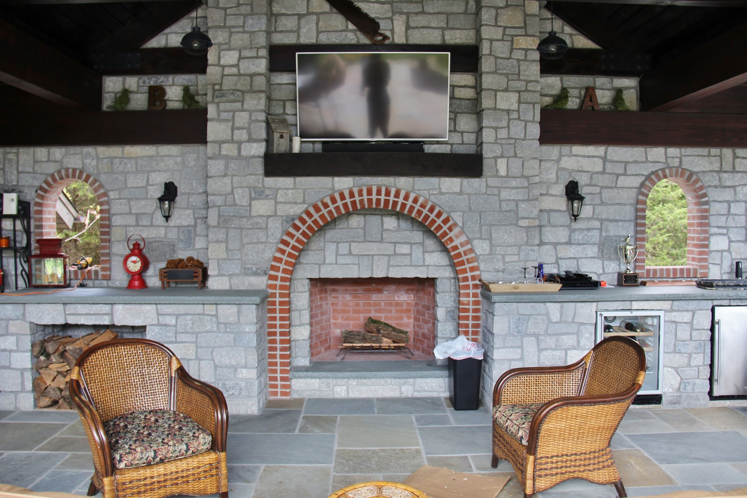 outdoor fireplace montville nj and randolph nj