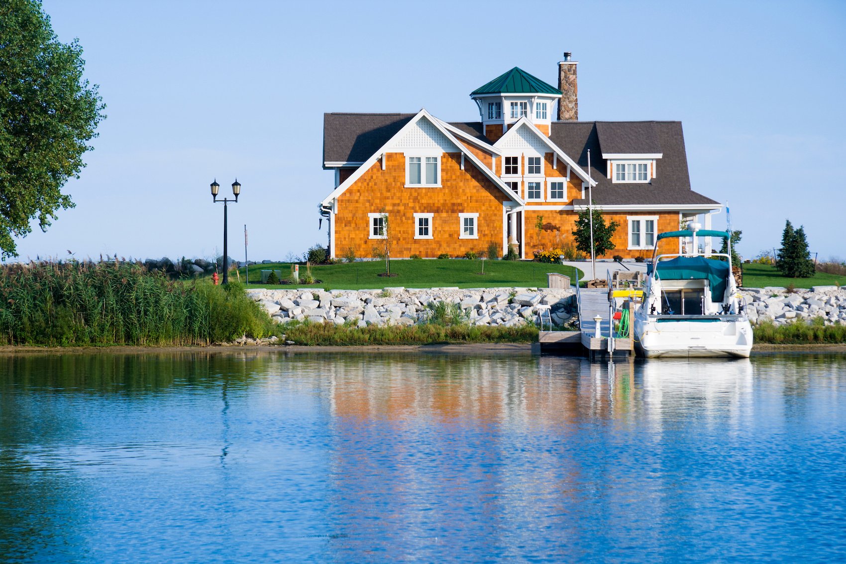Seawalls by Teddy's to protect waterfront homes