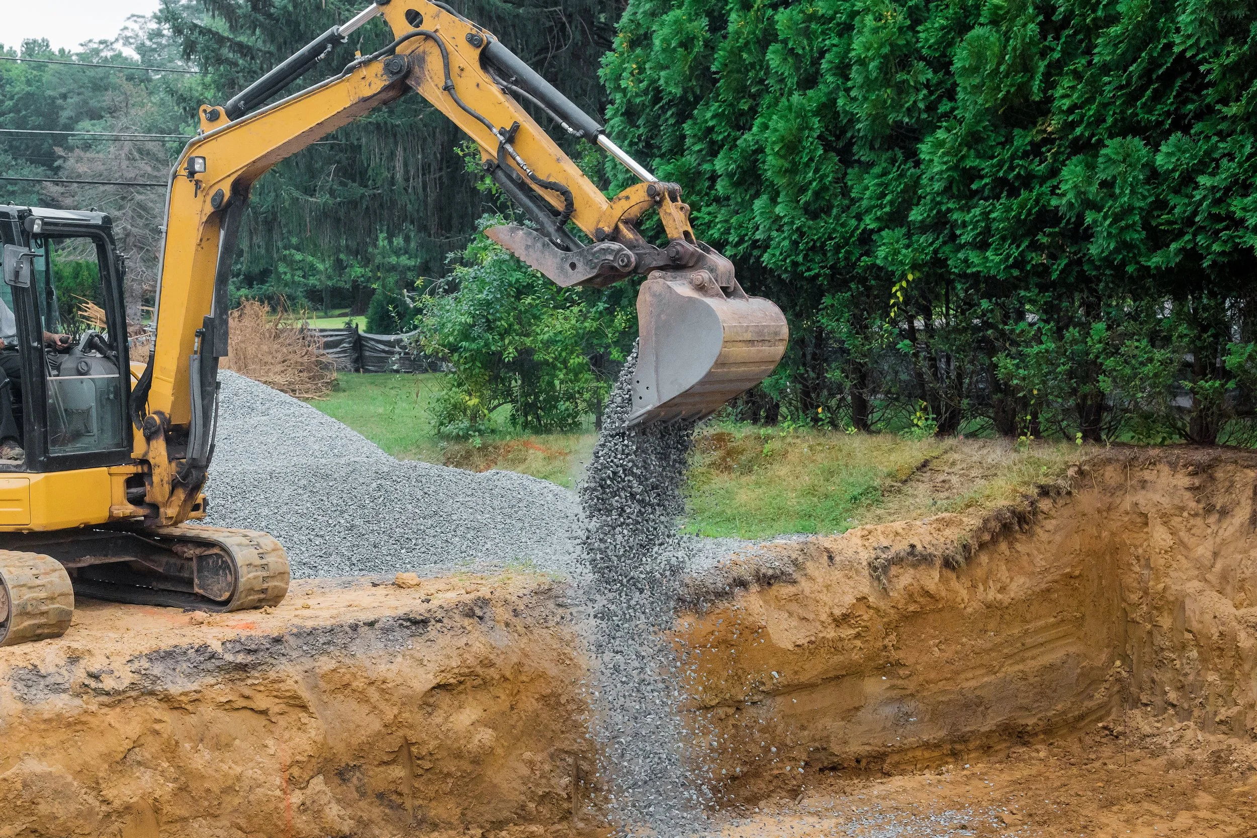 Grading by Teddy's Lawn and Landscape Green Oak Township, MI