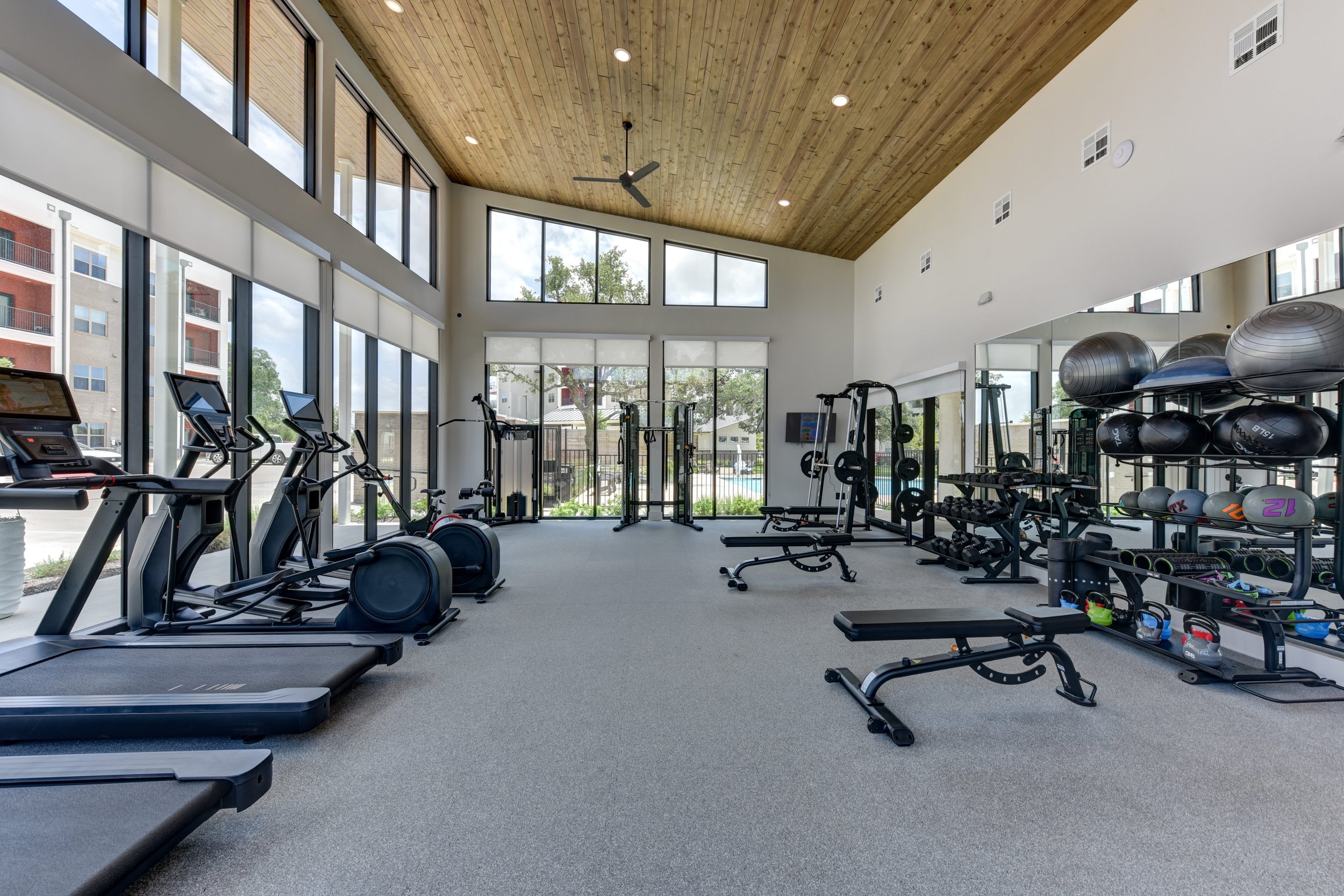 24-Hour Fitness Center at Bridge at Saffron