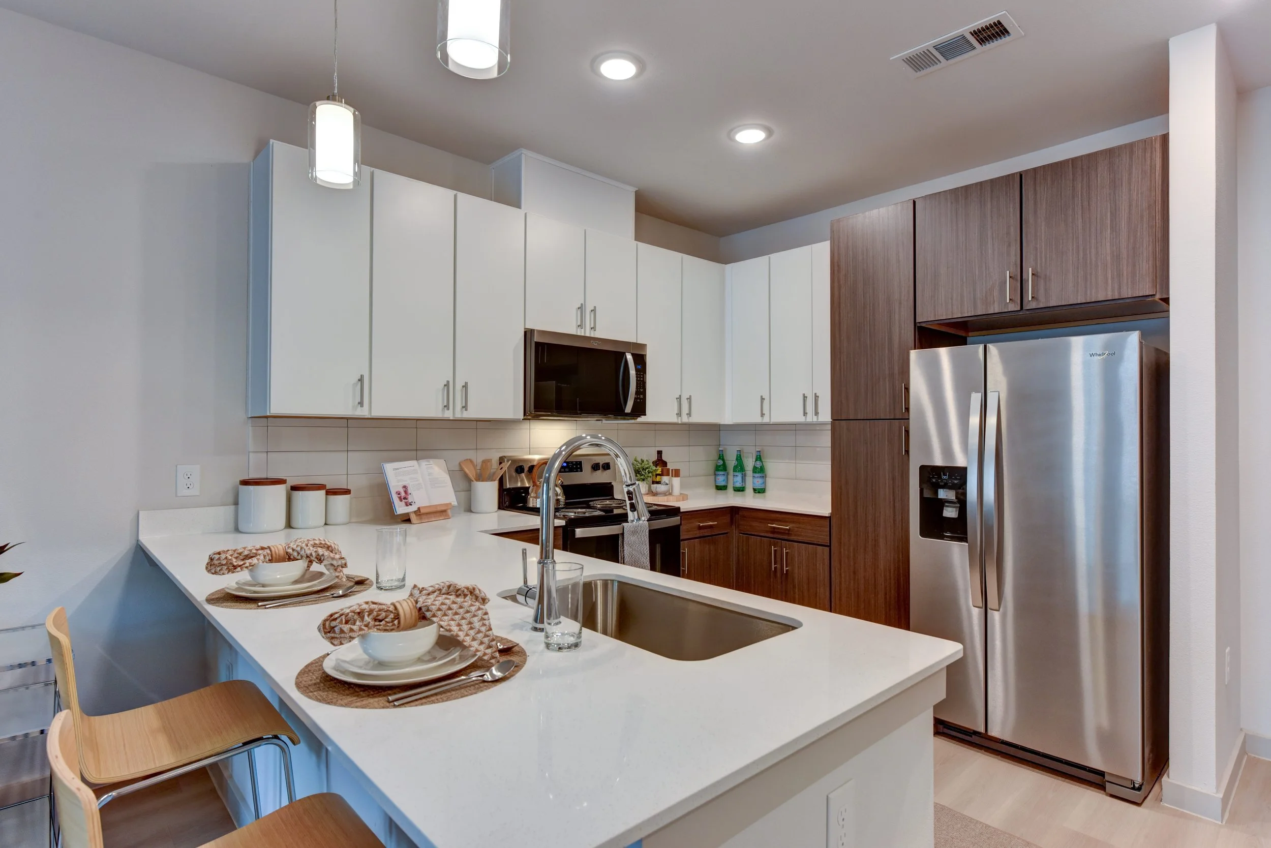 Modern Interiors at Bridge at Saffron