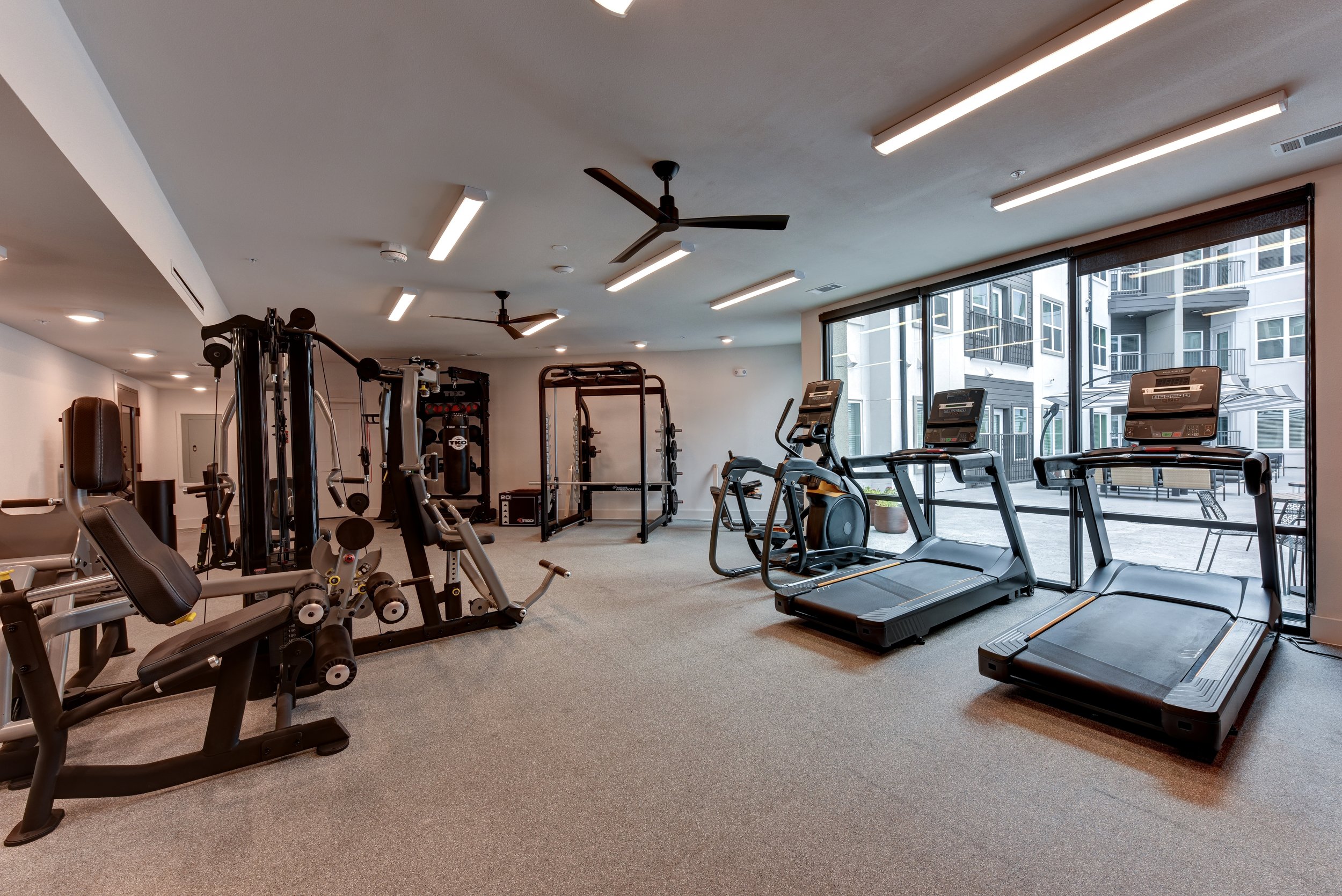 Matador Apartments' 24-Hour Fitness Center
