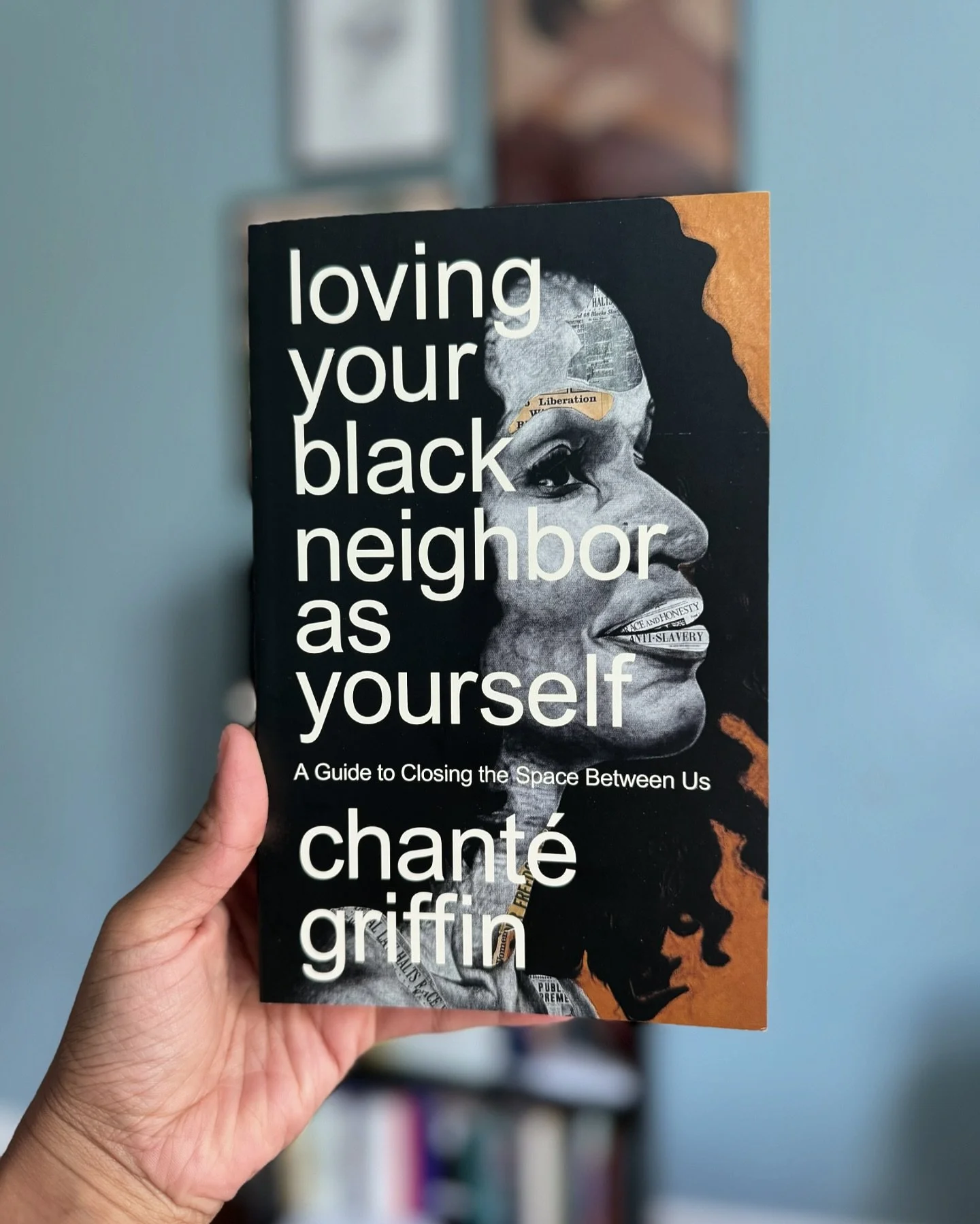 So grateful for this beautiful work by @yougochante 
With vulnerability, truth, and the gift of storytelling, Chante encourages the reader on the call to love your Black neighbor. With research and practical application, this book will challenge and 
