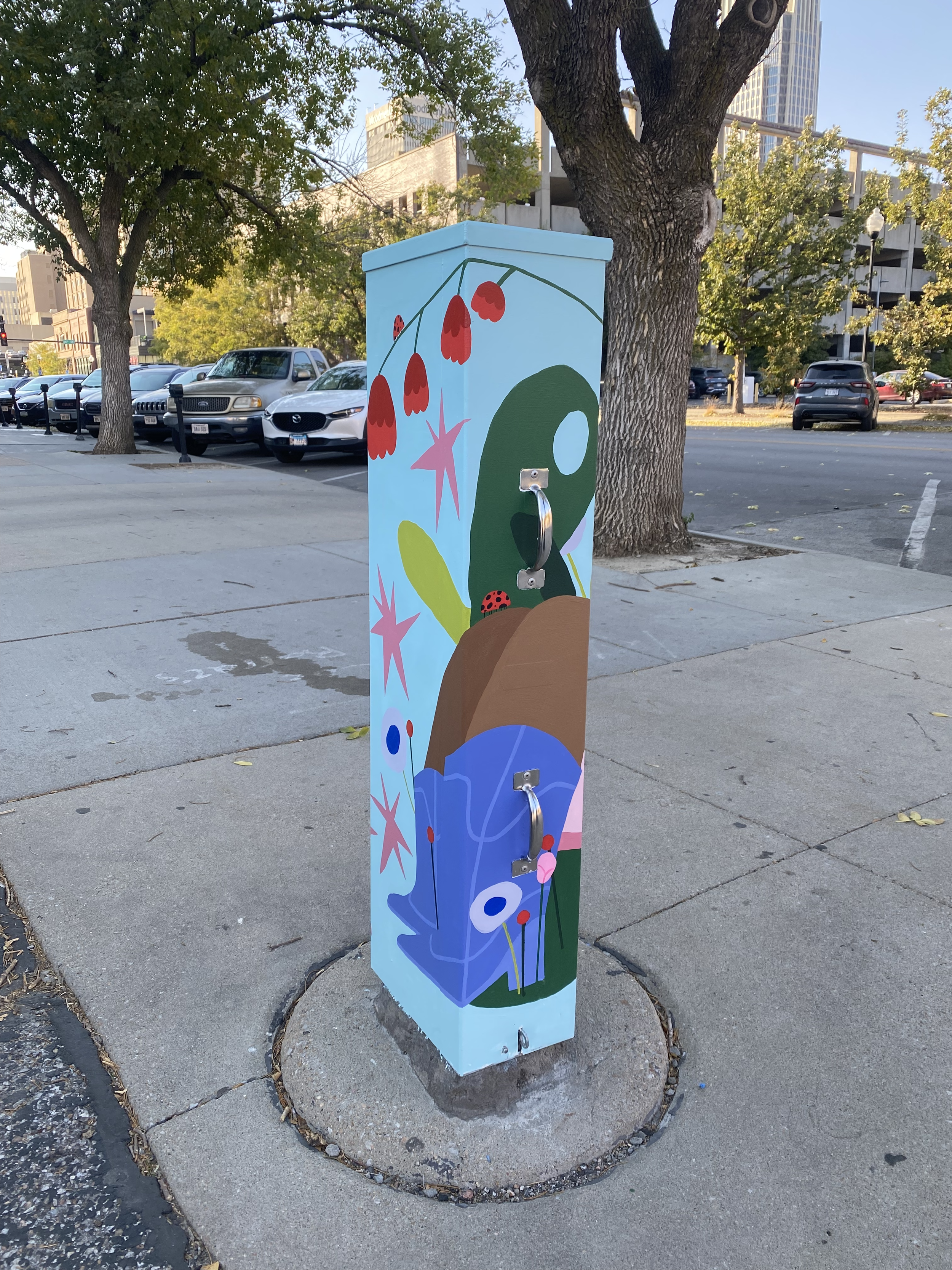 Old Market Utility Box Mini Mural 2