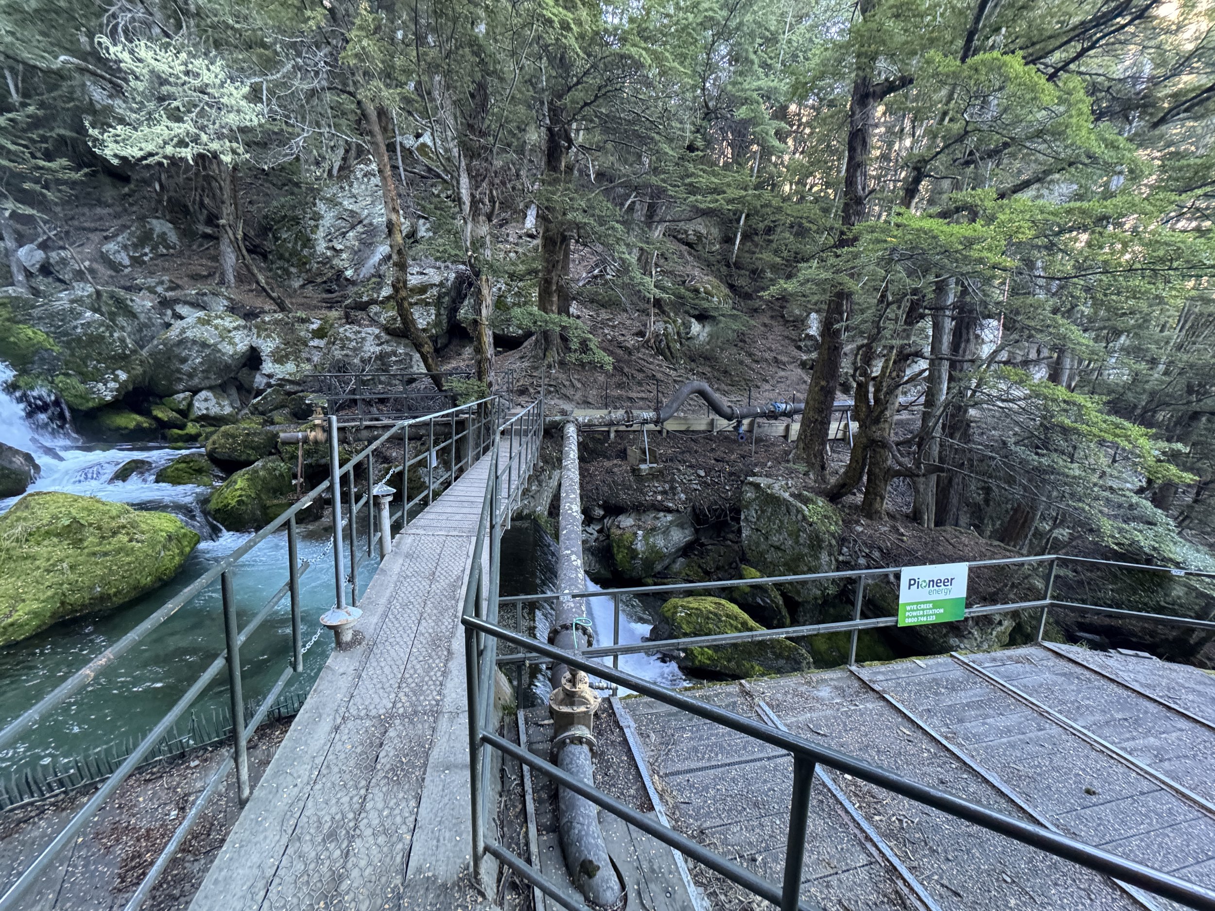 Access changes at Wye Creek