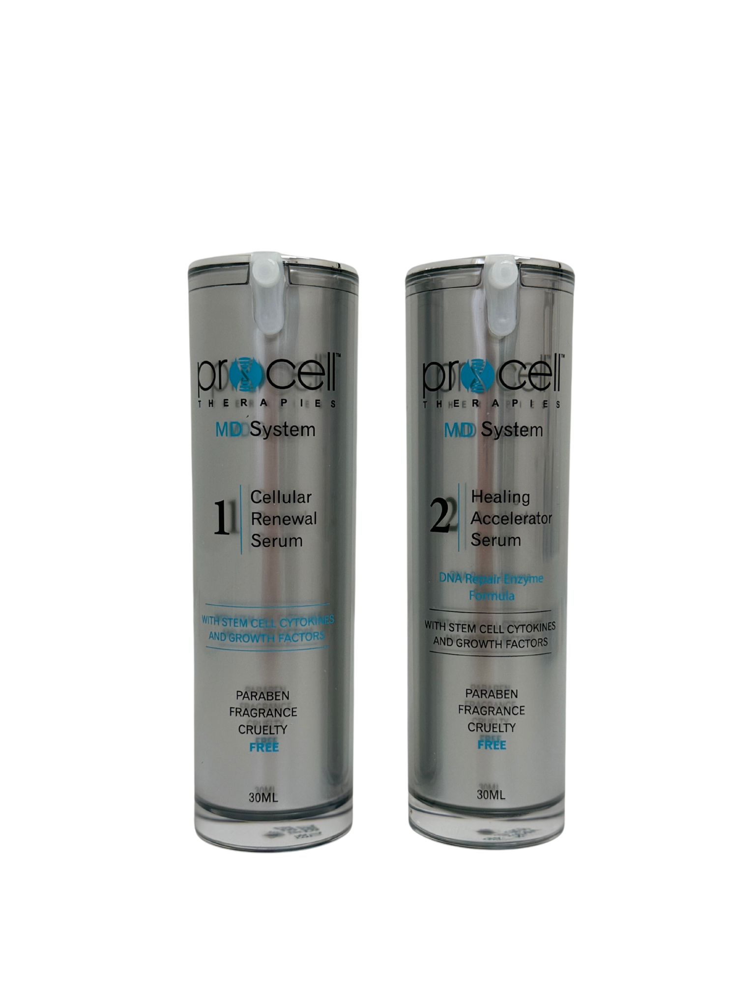 Procell Skincare System 30ml each