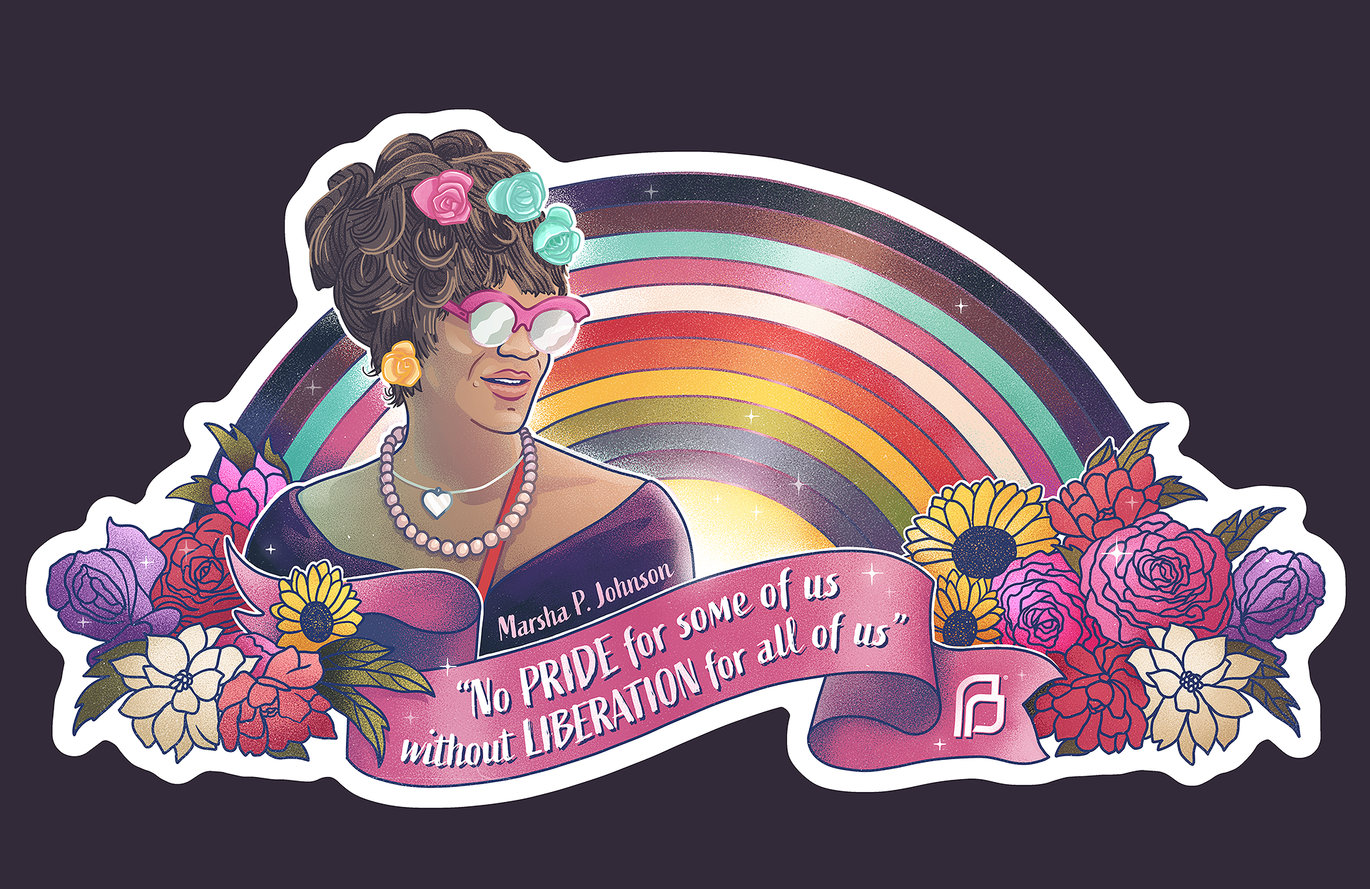 Juneteenth sticker *in collaboration with Isaac Burton