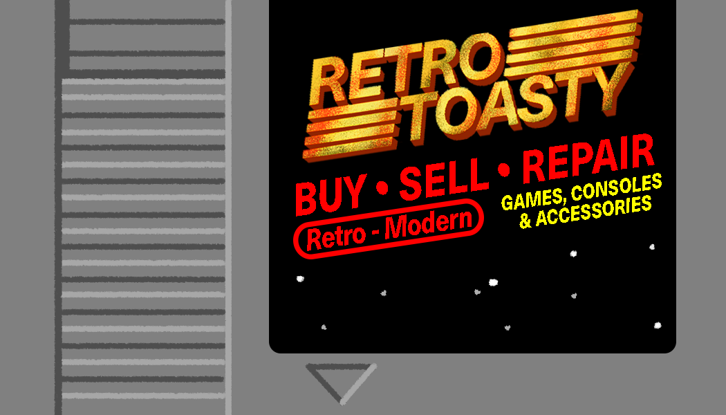 Along with the logo, I made Matt and NES cartridge inspired Business card!  So cute!