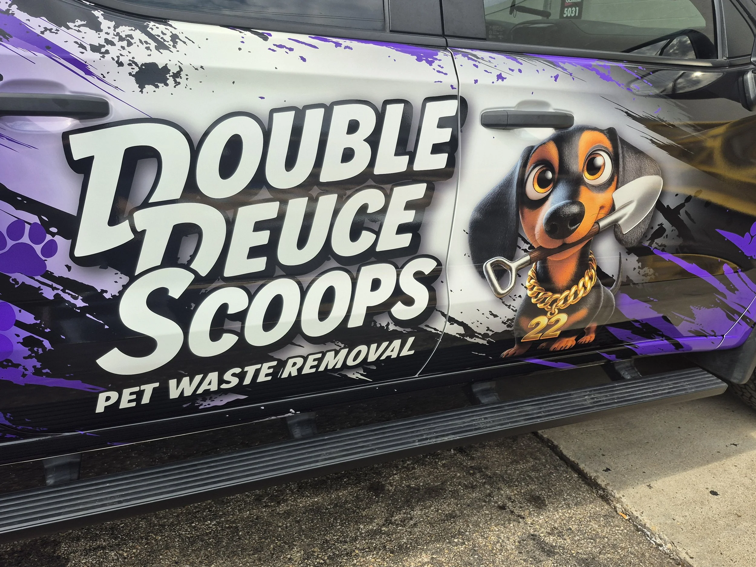 I am personally not a fan of the same-ness of AI generated cartoon mascots and logos.  I've seen a lot in my time in the signage business and they always jump out as uncanny to me.  The customer wanted these specific logos used, so I upscaled them to