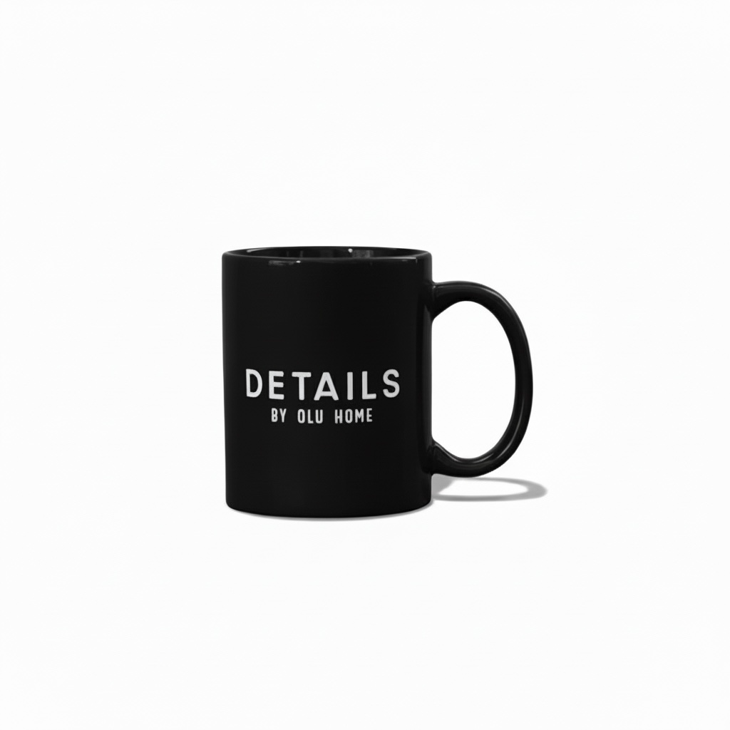 BY OLU HOME Coffee Mug Black