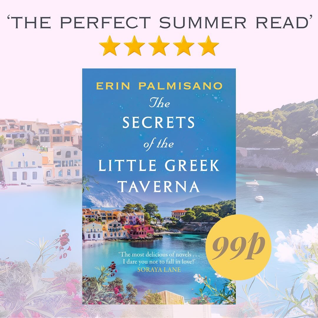 The Secrets of the Little Greek Taverna is available on ebook for just 99p through July on Amazon.co.uk!