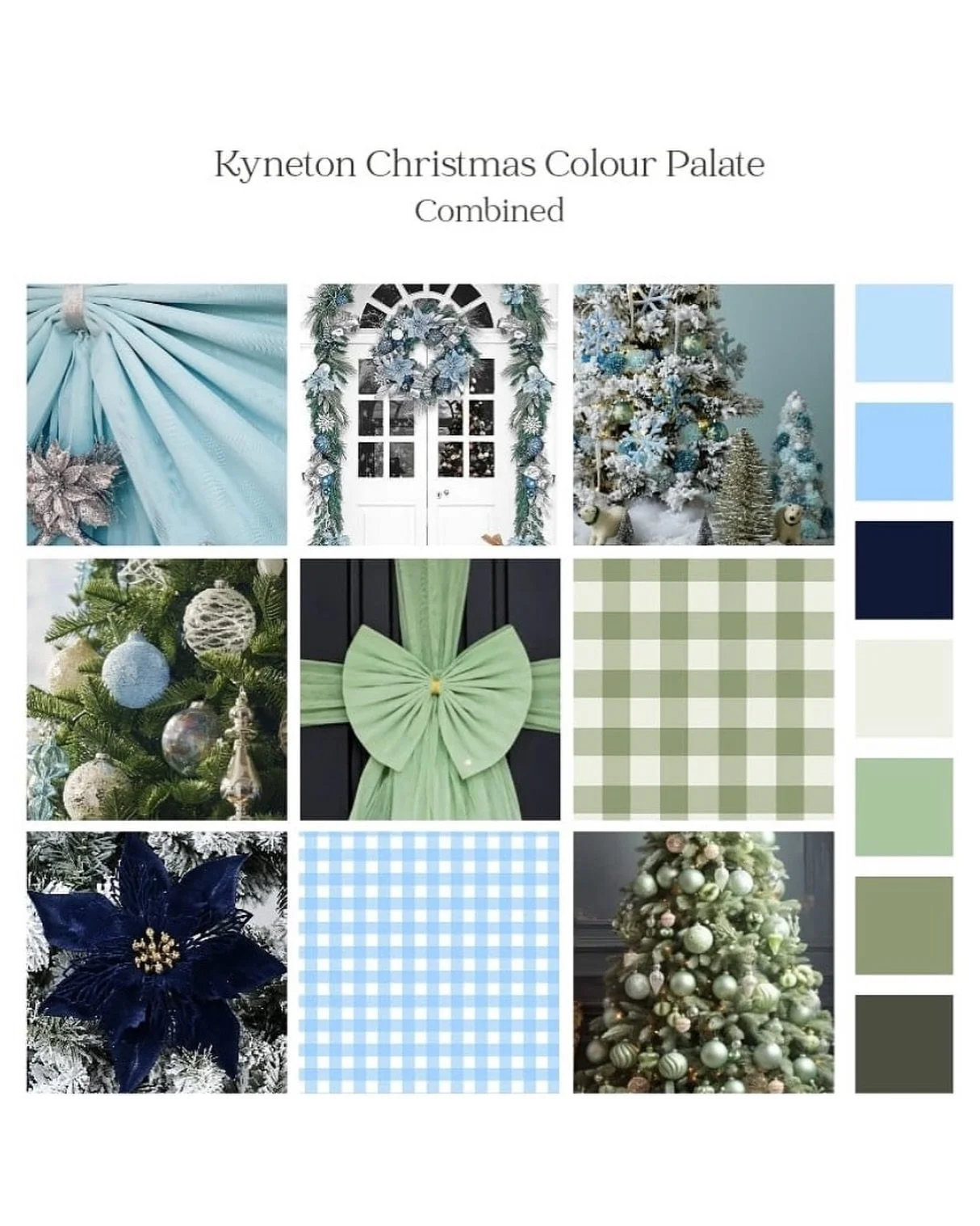 🎄🎀We only have a couple of door bows left, for purchase. They are adjustable, made of tulle and pre-loved, and available for a great price of $50. Blue or green. Want to purchase one? 

We&rsquo;ve had a few inquiries so if you&rsquo;d like to insp