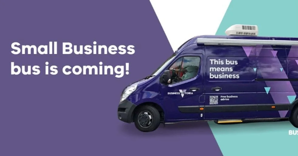The Small Business Bus 🚌 is coming to Kyneton! Get advice and small business help next month.

🗓️When is it?
Monday 2 March 2026

💵 How much?
Free

📍Location:
In front of the Town Hall
Mollison St 
at the corner of Hutton Street
Kyneton 

For boo