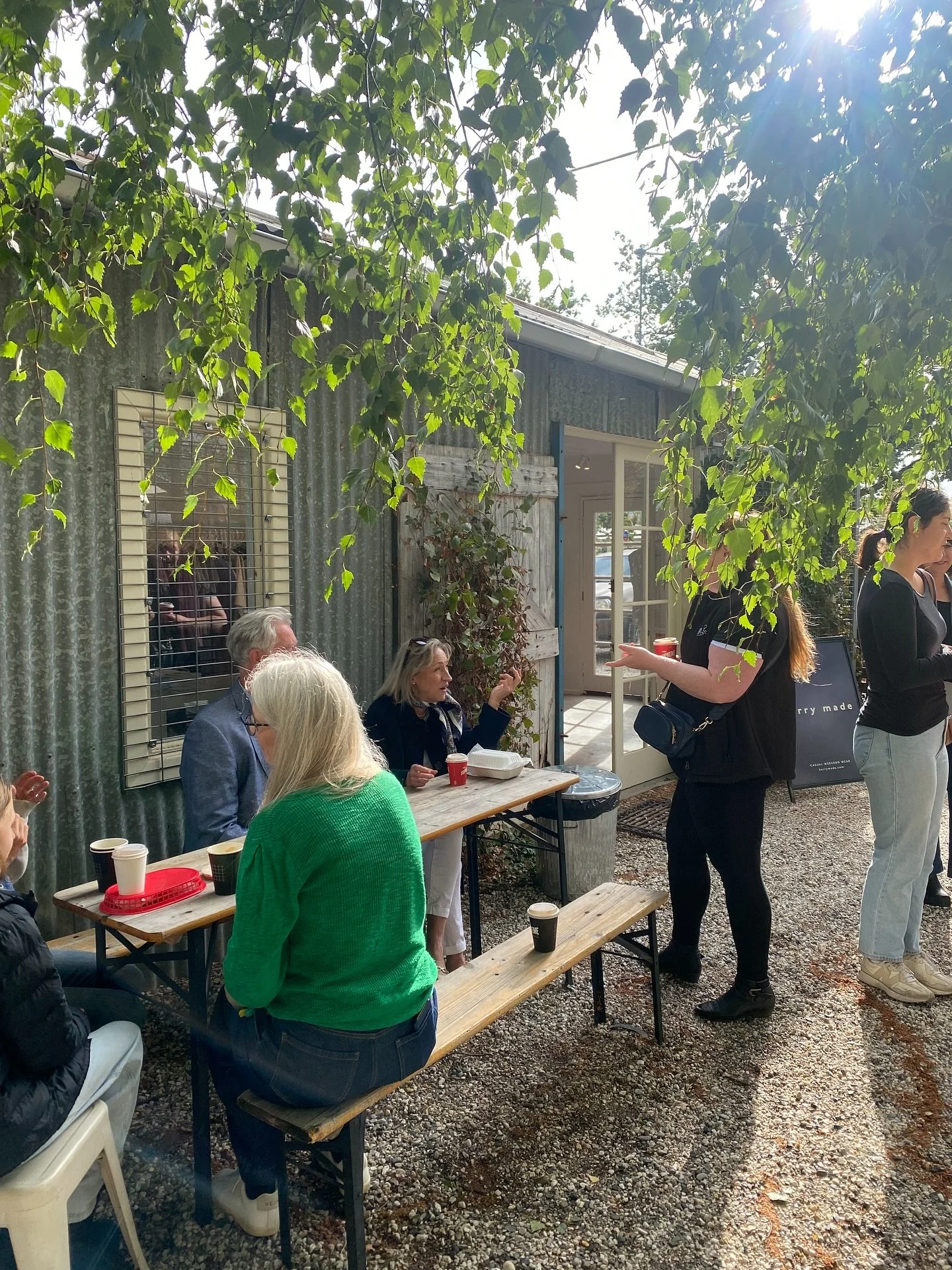 Thanks for coming to our coffee catch-up today. A bit grey and chilly this morning but we had about a dozen people gathering at the @courtyard.kyneton cafe, having a coffee, pastries and even a Rueben sandwich or two. Lovely to have a relaxed chat wi