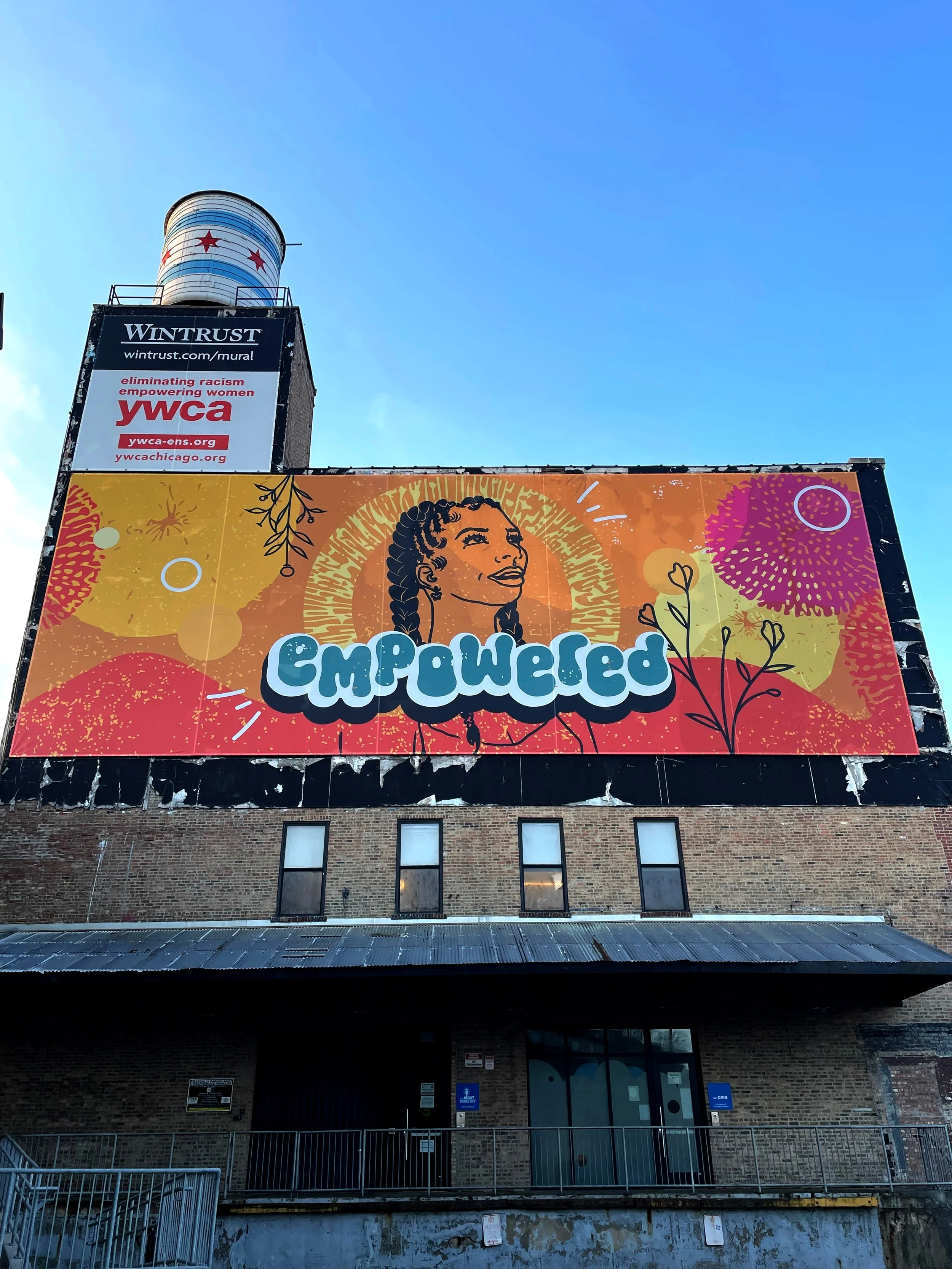 We Thrive Mural: YWCA   Evanston/North Shore and Metropolitan Chicago, in Partnership with Wintrust, Unveil Public Mural Celebrating Women’s Collective Empowerment