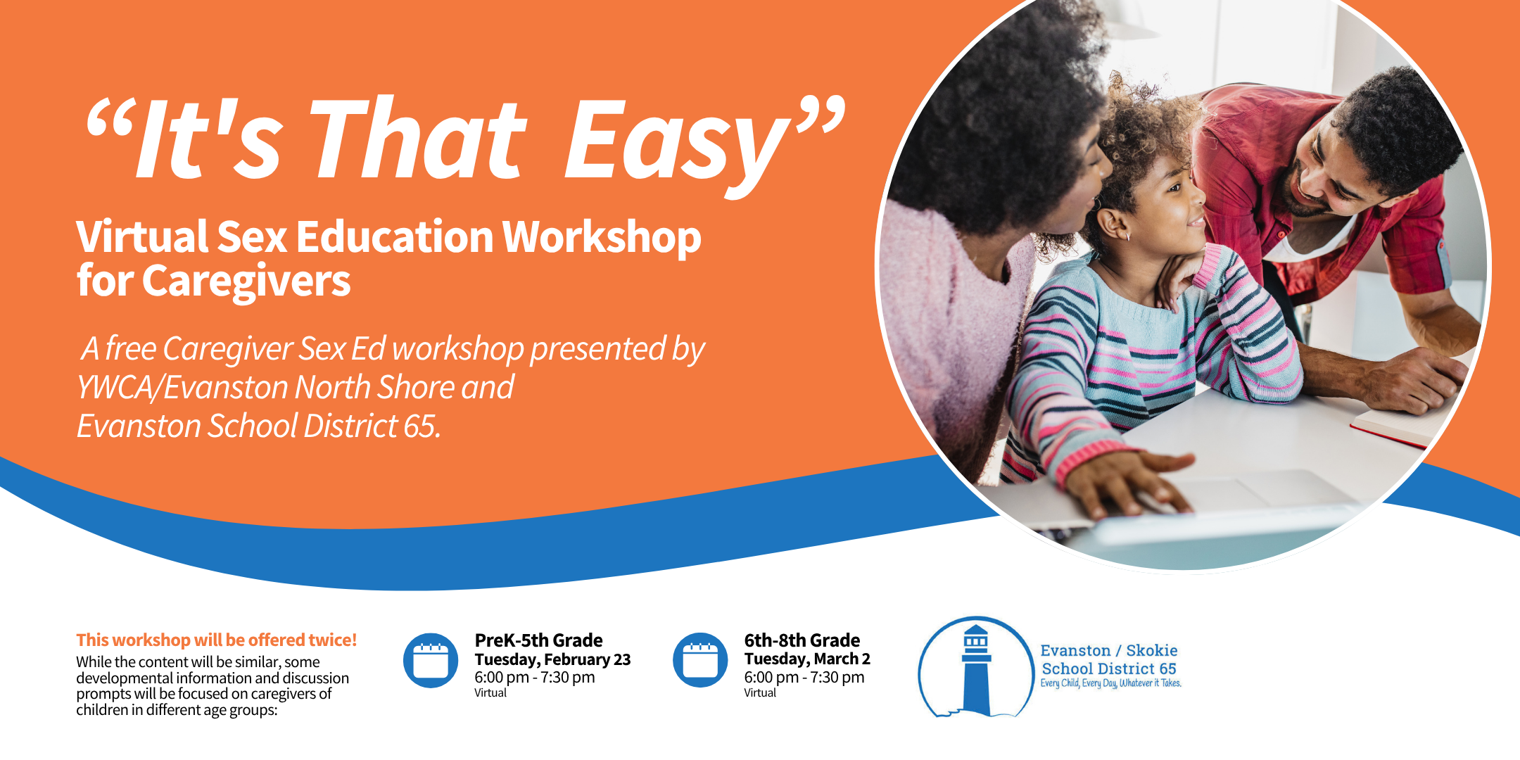 PreK-5th Grade Caregiver Sex Education Workshop: It's That Easy