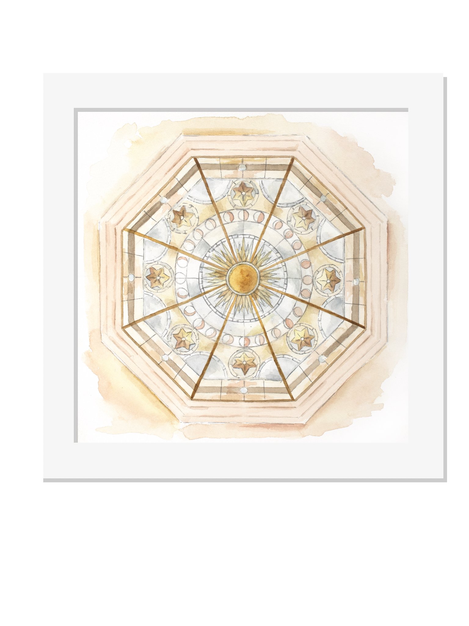 Nauvoo Illinois Temple Print 01 - NEW