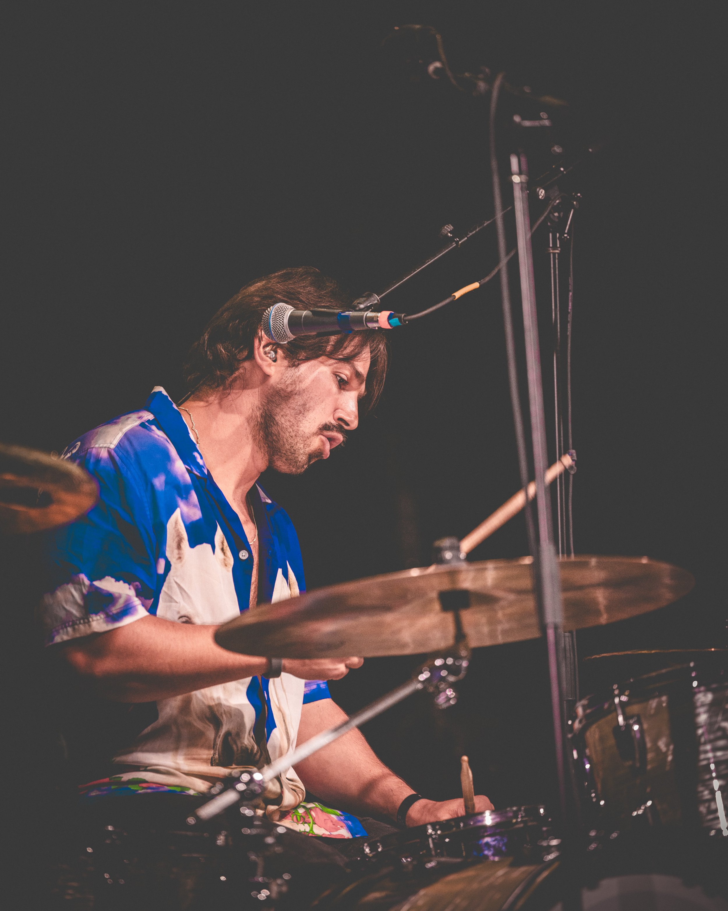 Julian Stacey of The Knockaround Band. Producer, Songwriter, and Drummer.