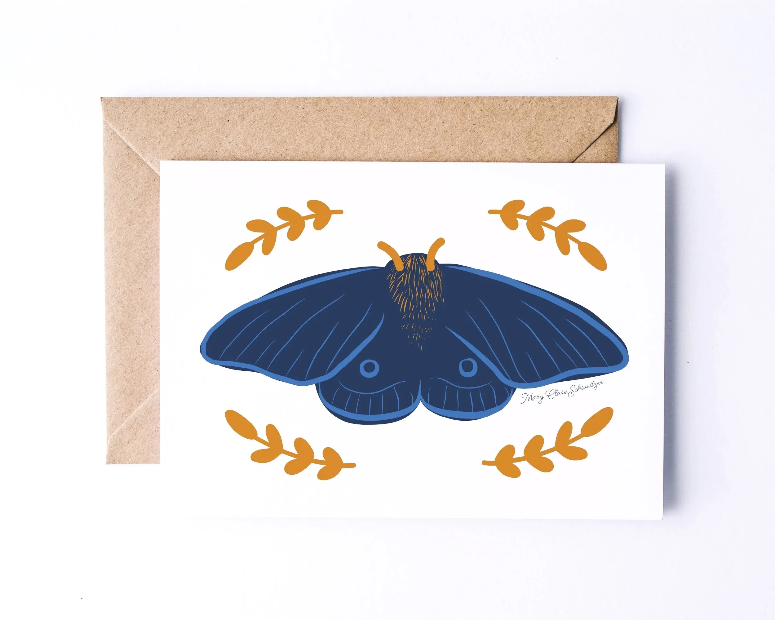 Moth+Insect+Greeting+Card+Design+Navy+Blue+and+Brown.jpg