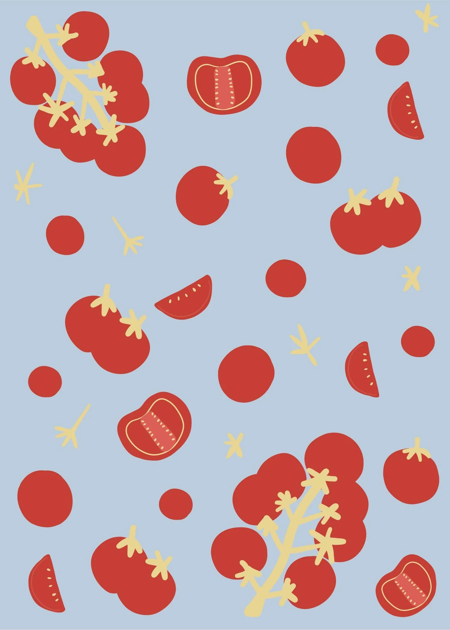 Blank Collection Red Tomatoes on Blue Mary Clare Schweitzer 01 Artboard 1.jpg