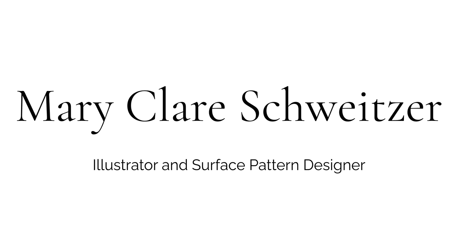 Mary Clare Schweitzer Art Illustrator and Surface Pattern Designer