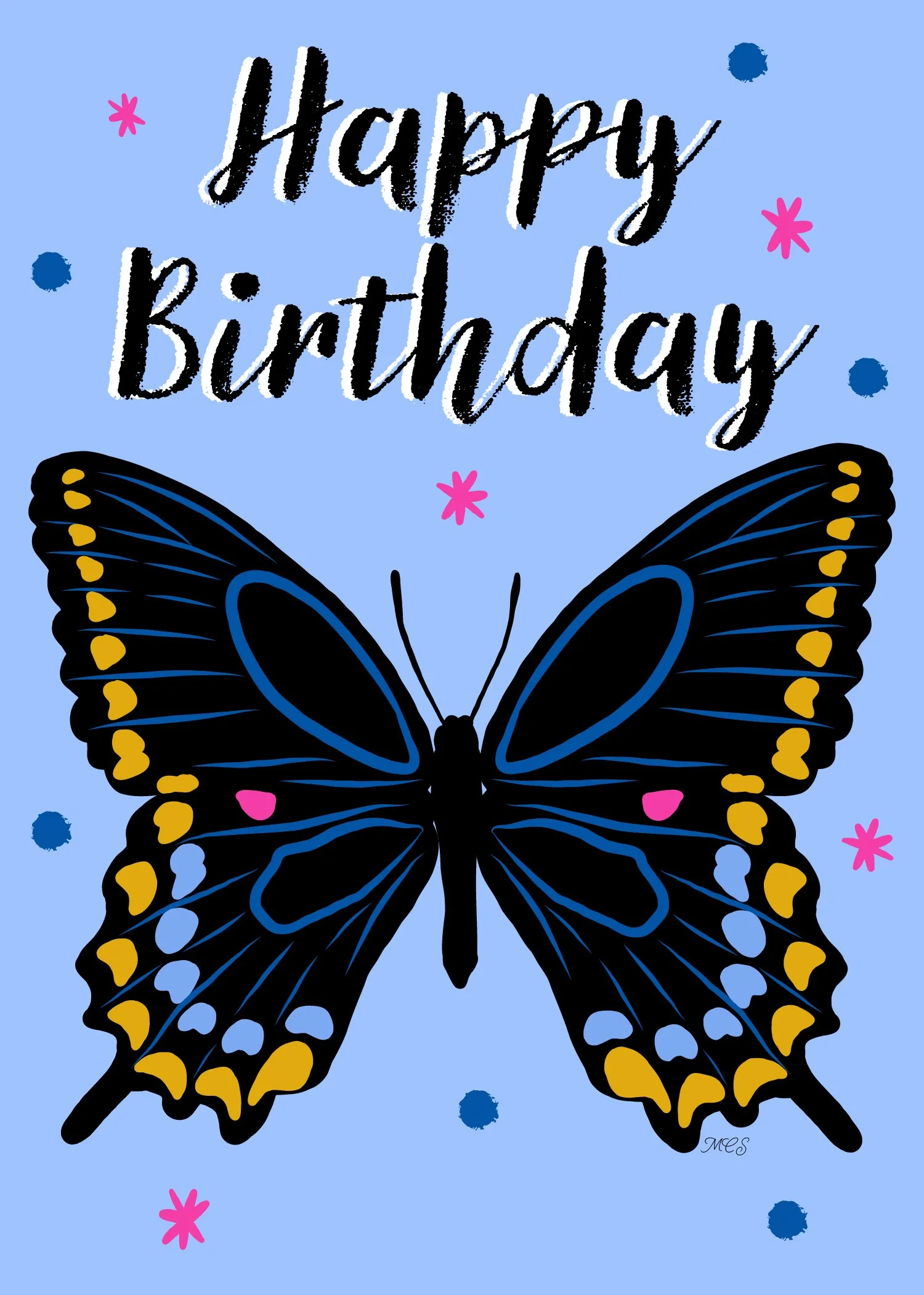 Butterfly Swallowtail Happy Birthday 01 Artboard 1.jpg