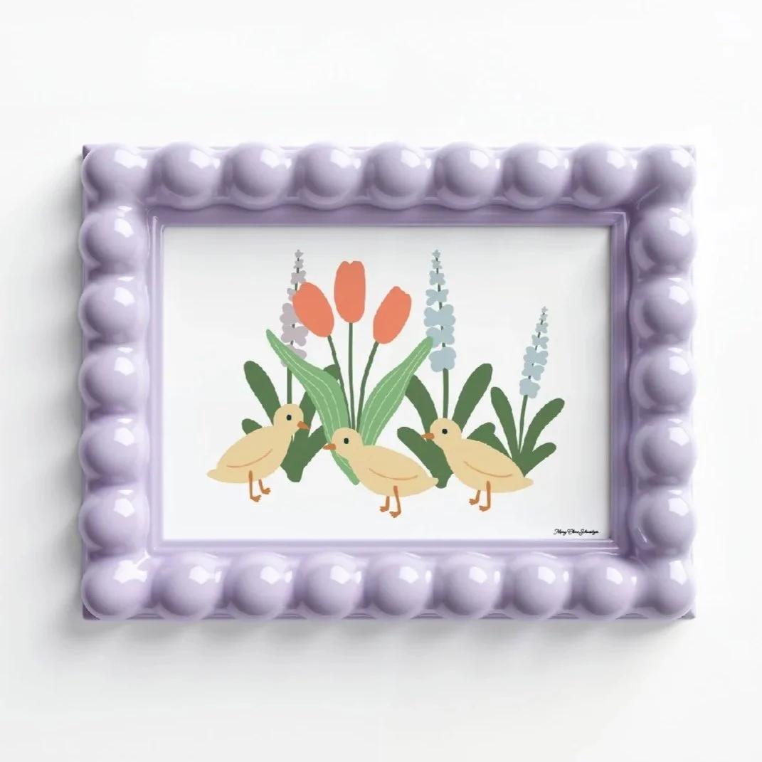 Duckling+Illustration+Wall+Art+Easter+Spring+Surface+Pattern+Design.jpg