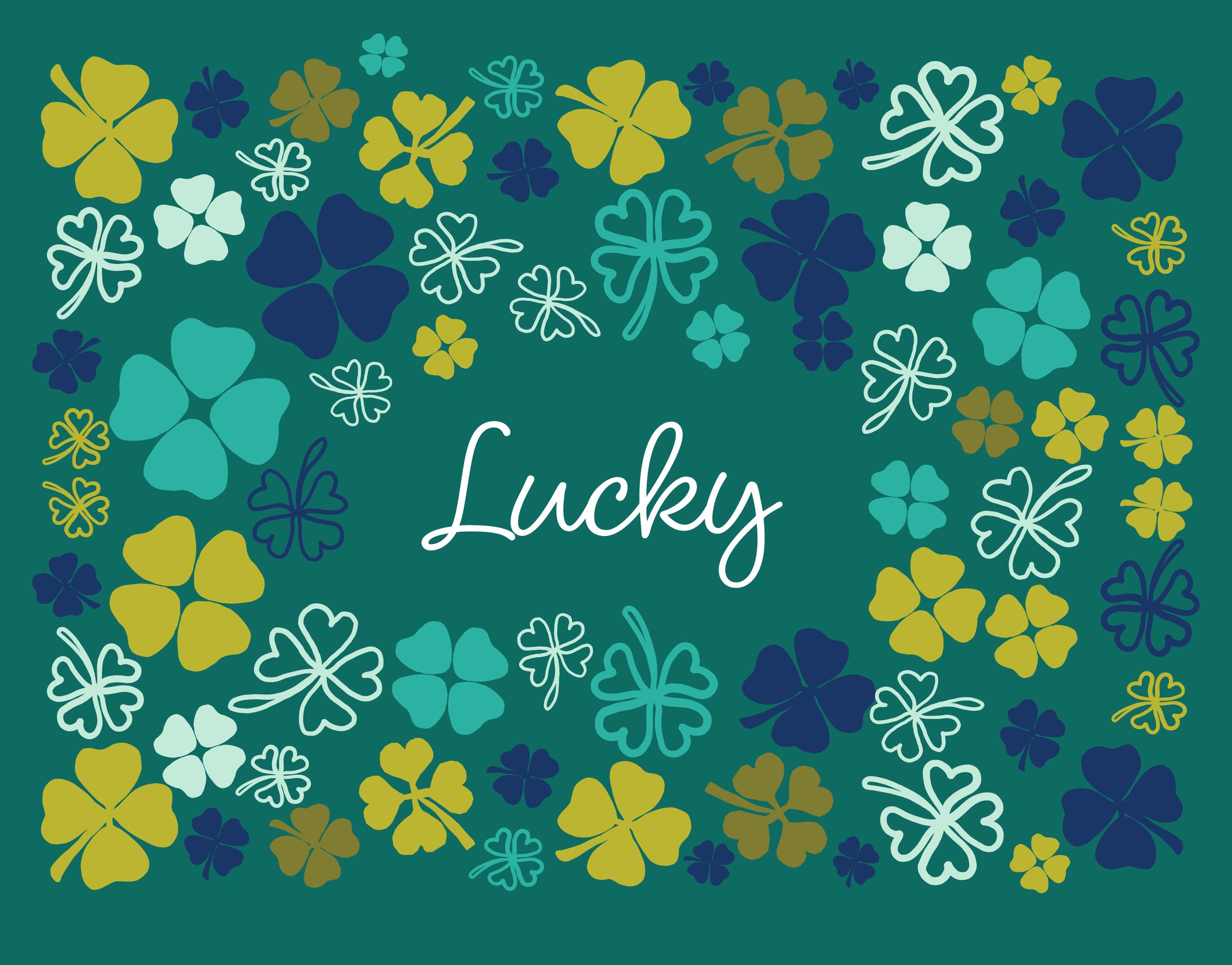 St Patrick’s Day Lucky Shamrock Pattern 01 Artboard 1.jpg