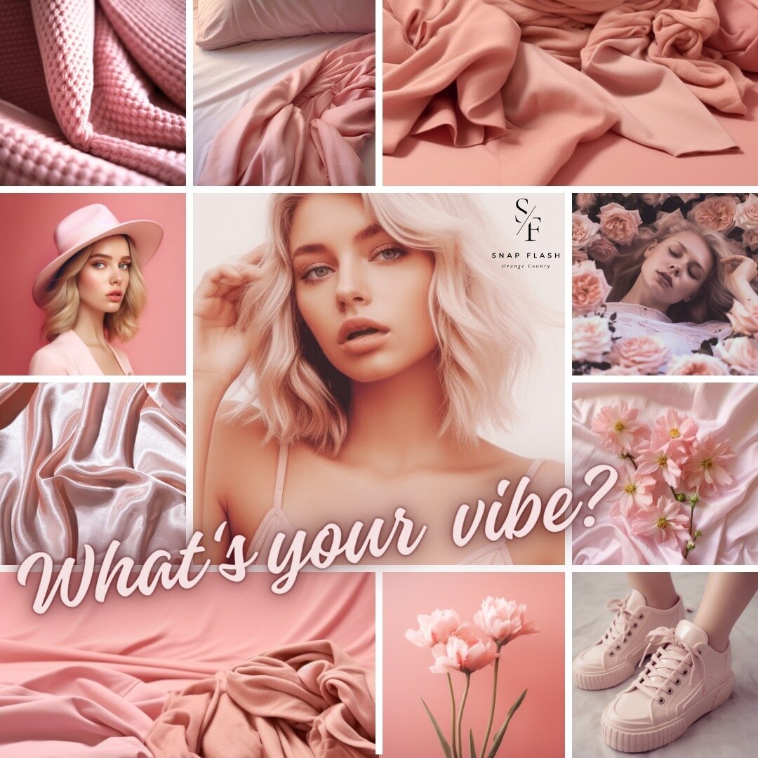 🌸✨ Planning an event soon? What vibe does spring and summer bring you? 🌞 In the springtime, mauve symbolizes renewal and transformation, mirroring the blooming flowers and fresh beginnings of the season. Whatever theme you decide, OC Snap Flash can