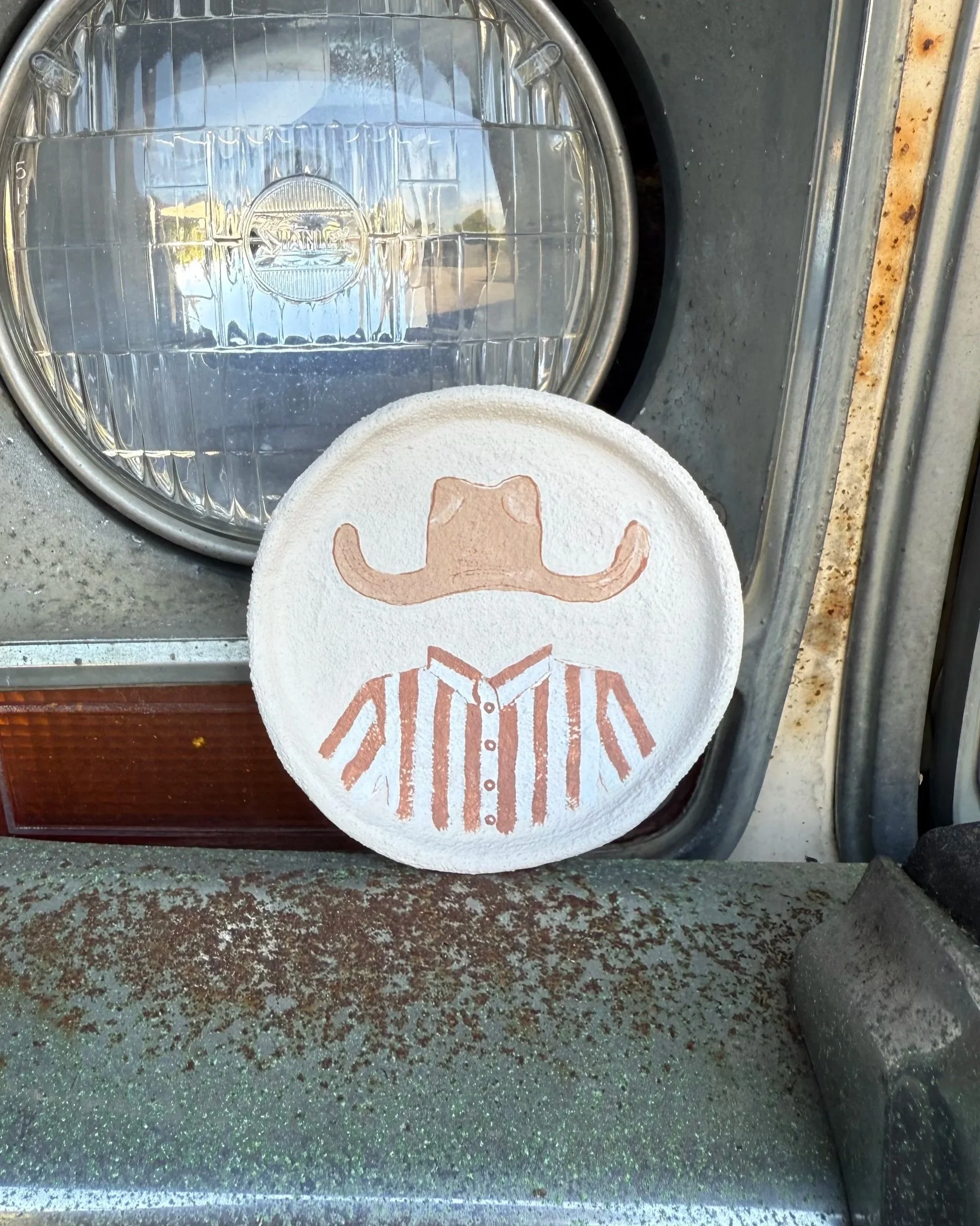 Mister Cowboy Trinket Tray