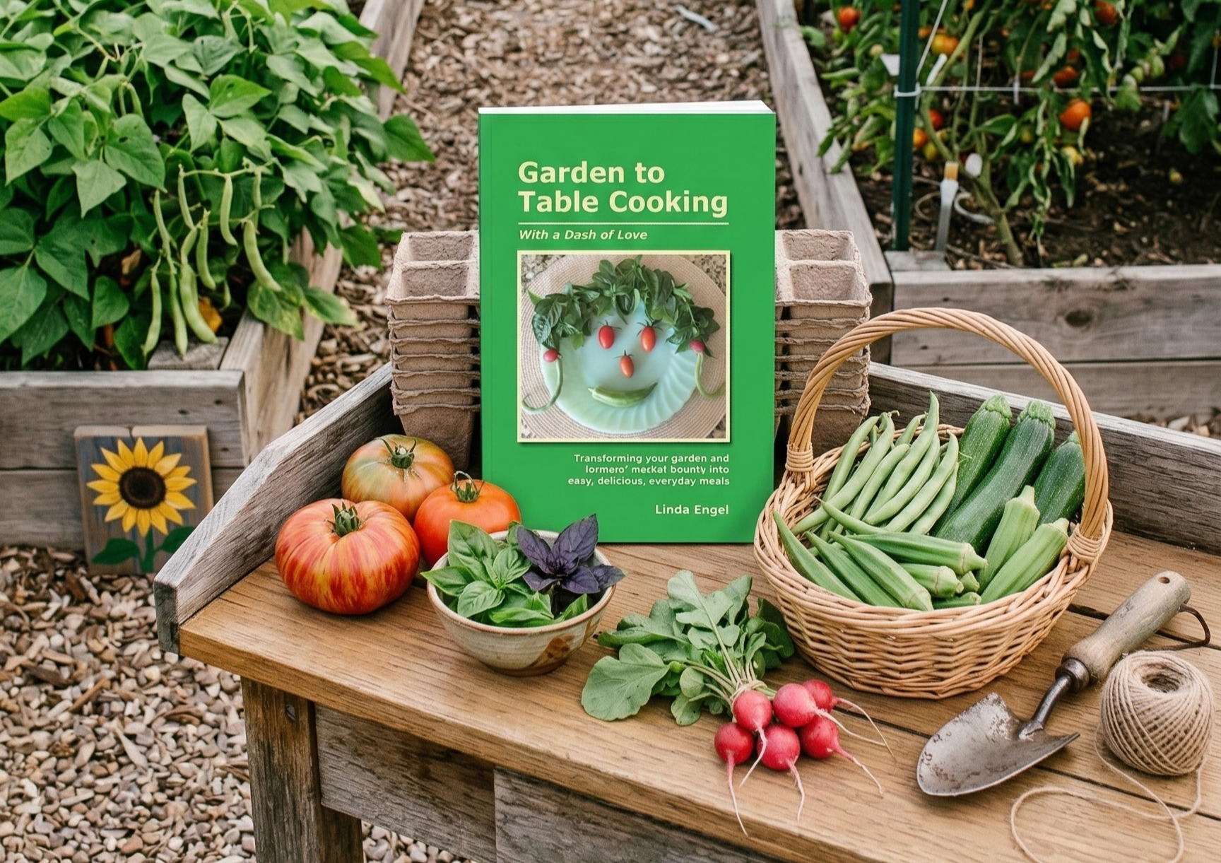 “Garden to Table” - Recipes by Local Cookbook Author, Linda Engel